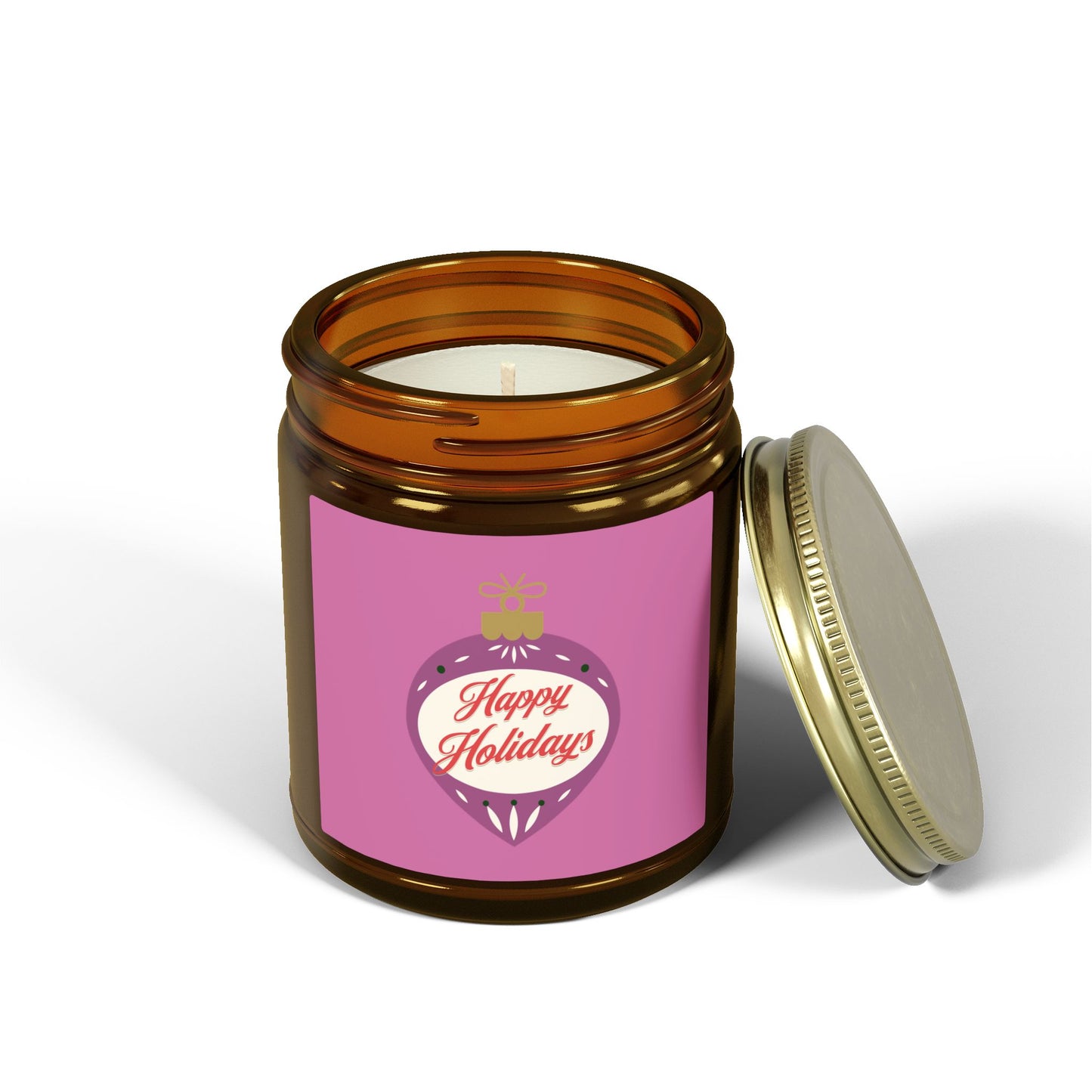 Christmas Scented Candle — Coconut Apricot (4oz & 9oz)