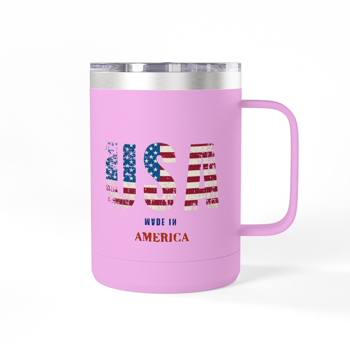Coffee Mug Tumbler - 4th of July Celebration 15oz