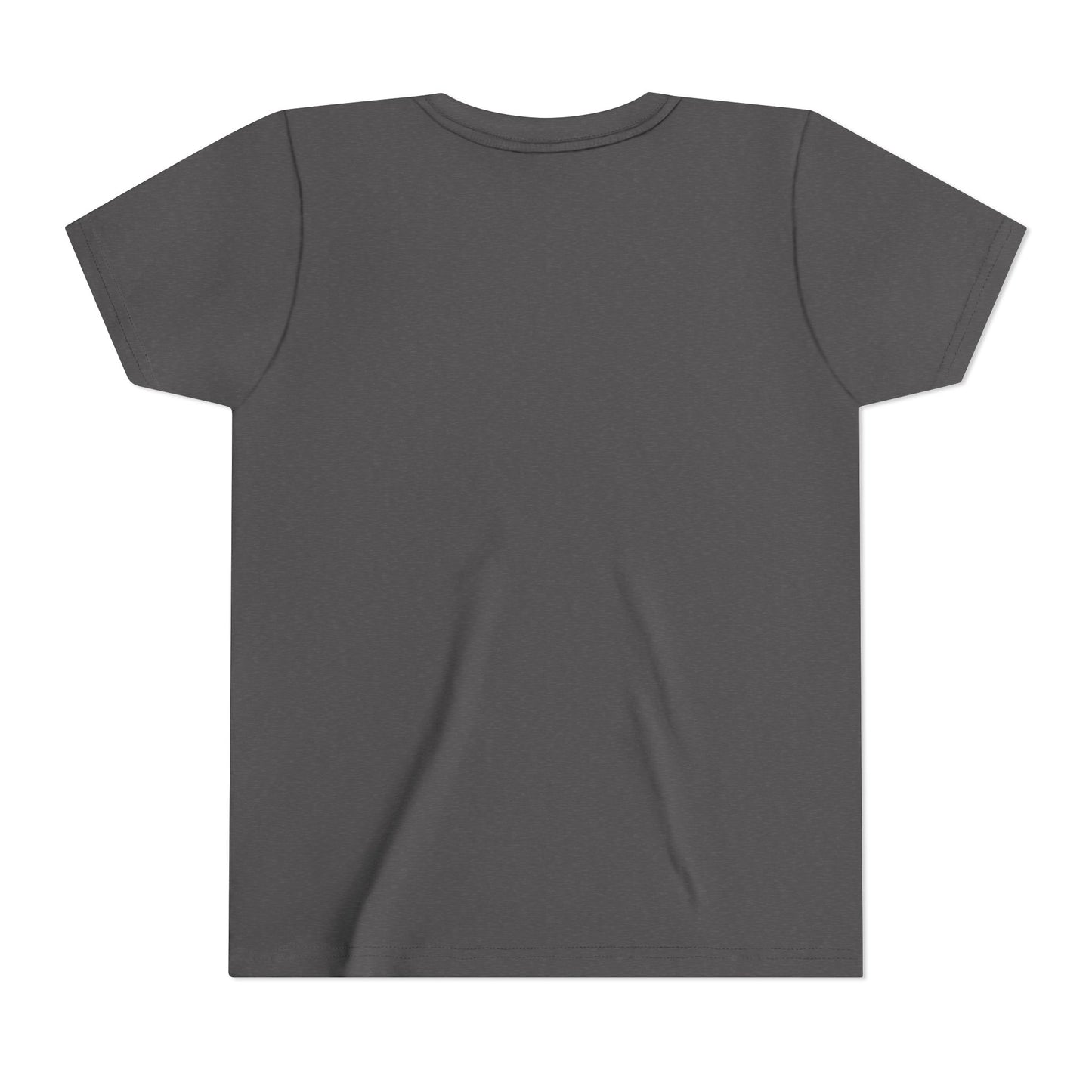Youth Rainbow Tee — Cute Smiling Clouds & Rainbow Kids Shirt