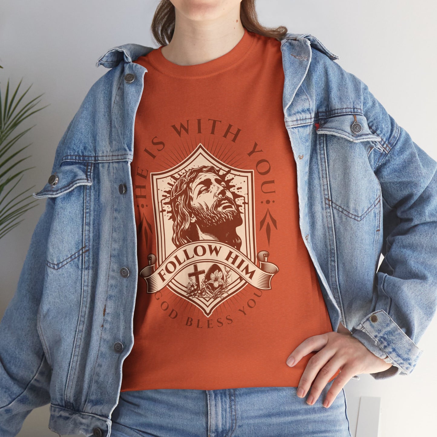 Jesus Unisex Heavy Cotton T-shirt