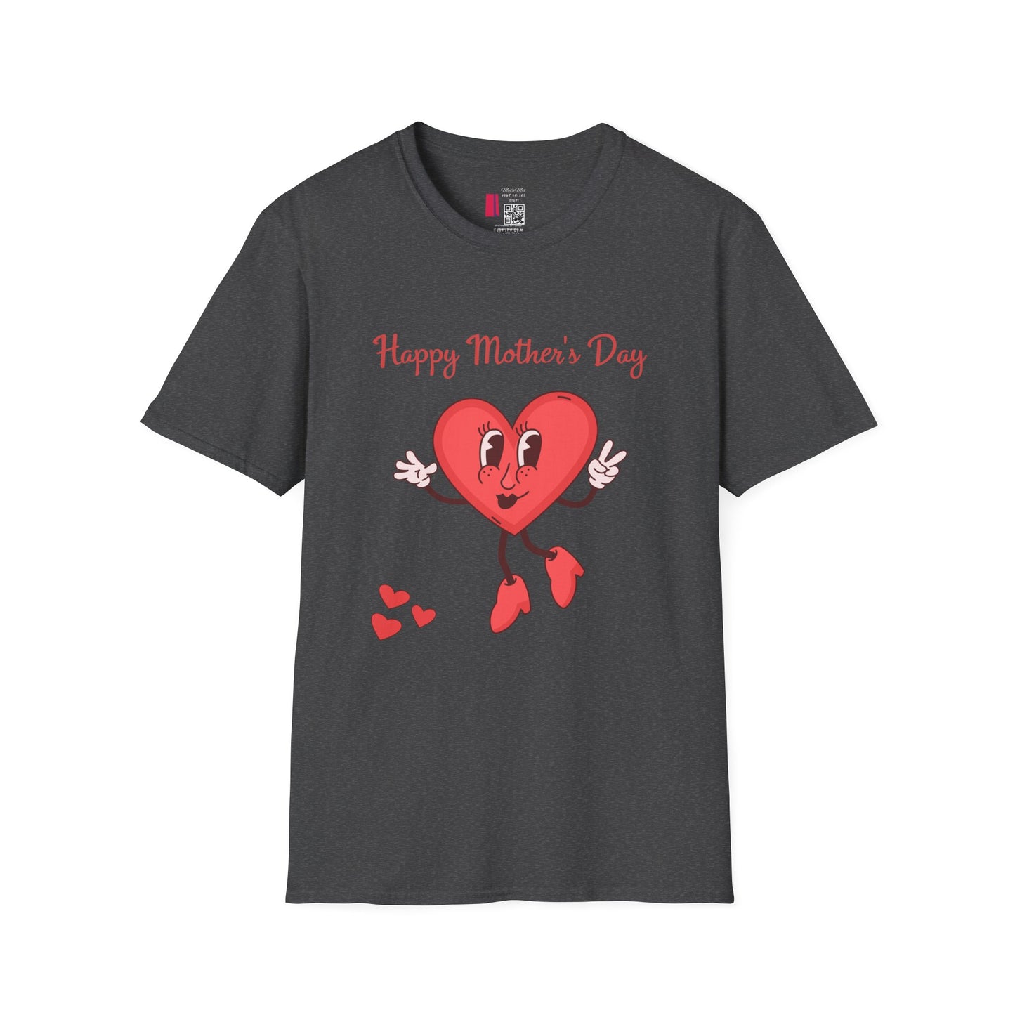 Happy Mother's Day Heart Graphic T-Shirt