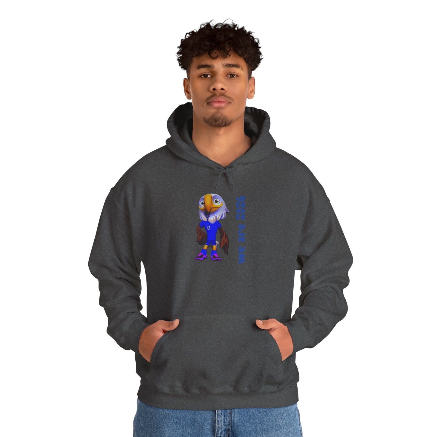 World Cup 2026 USA Eagle Mascot Hoodie — 'We Are 2026' Graphic Pullover