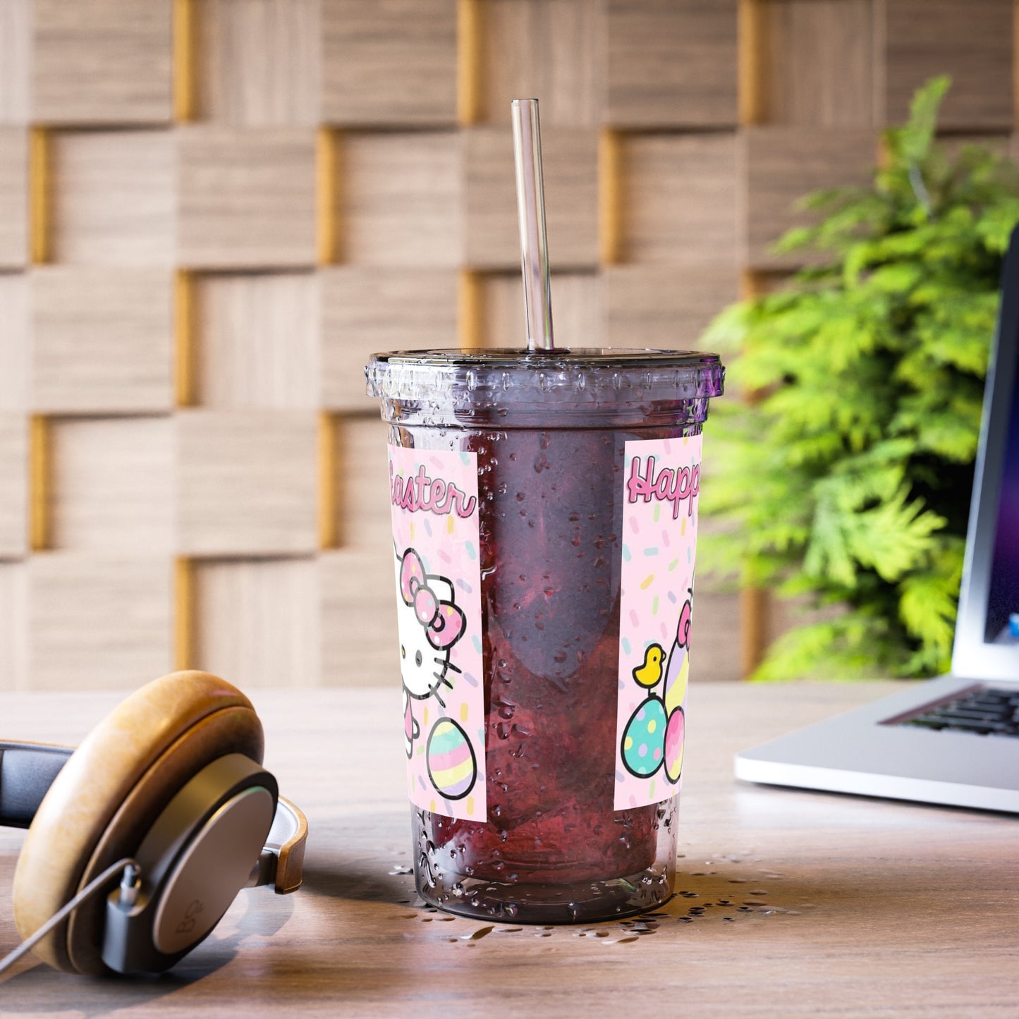 Hello Kitty Happy Easter Acrylic Cup