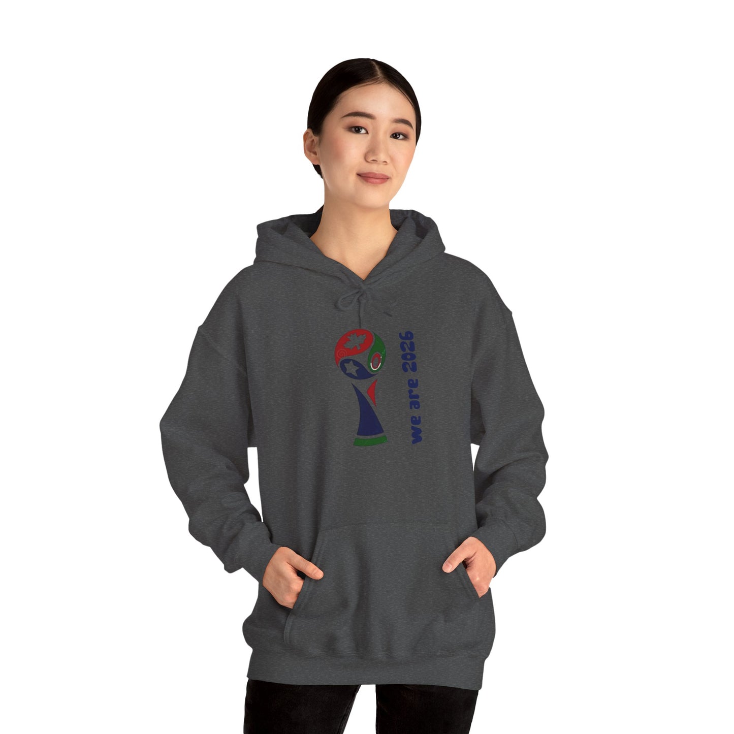 World Cup Trophy Hoodie – “we are 2026” Soccer Fan Sweatshirt