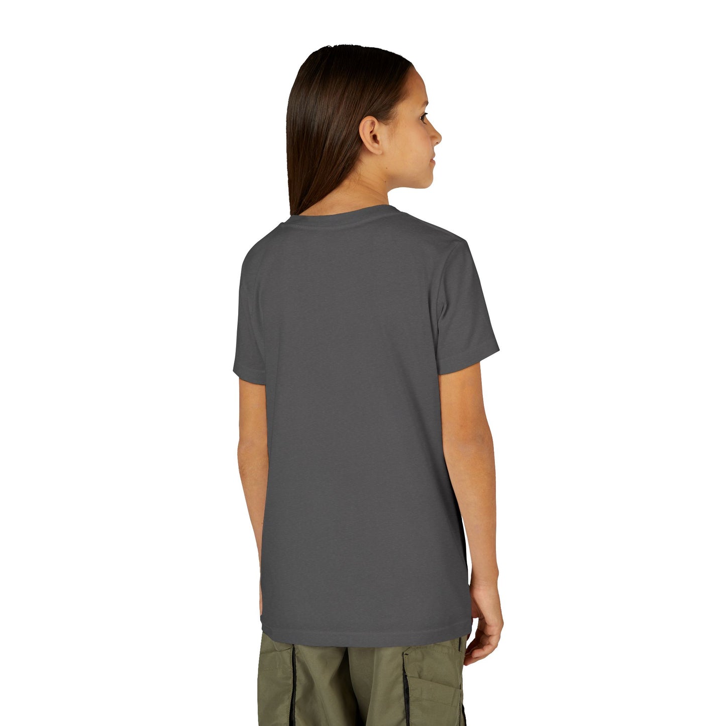 Youth Rainbow Tee — Cute Smiling Clouds & Rainbow Kids Shirt