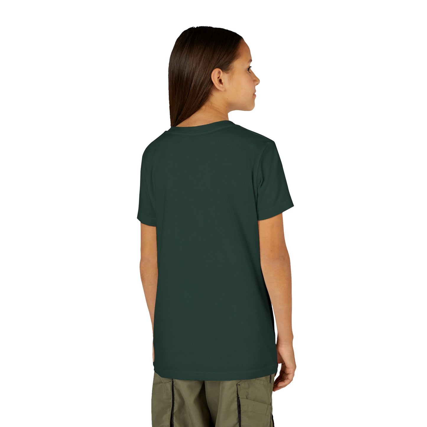 Youth Rainbow Tee — Cute Smiling Clouds & Rainbow Kids Shirt