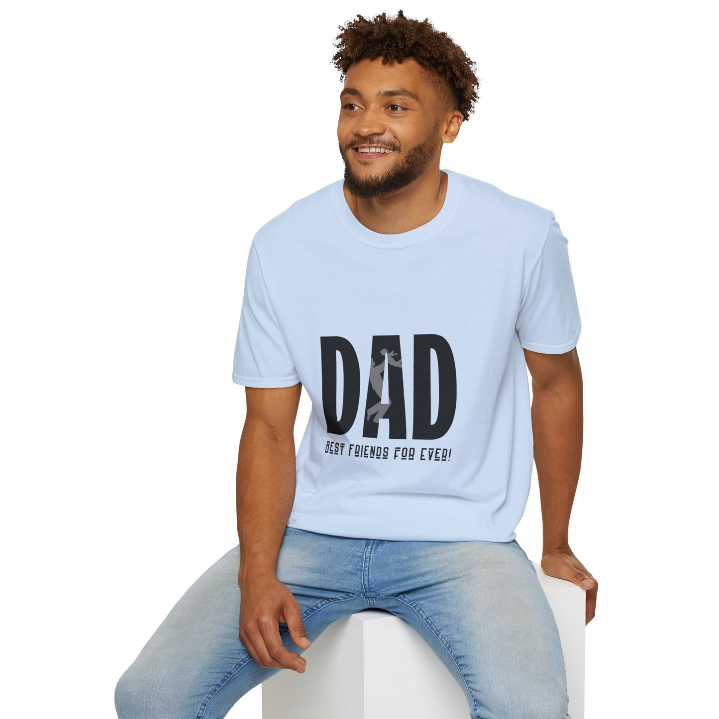 Dad Best Friend Tee — 'Best Friends For Ever' Graphic T-Shirt