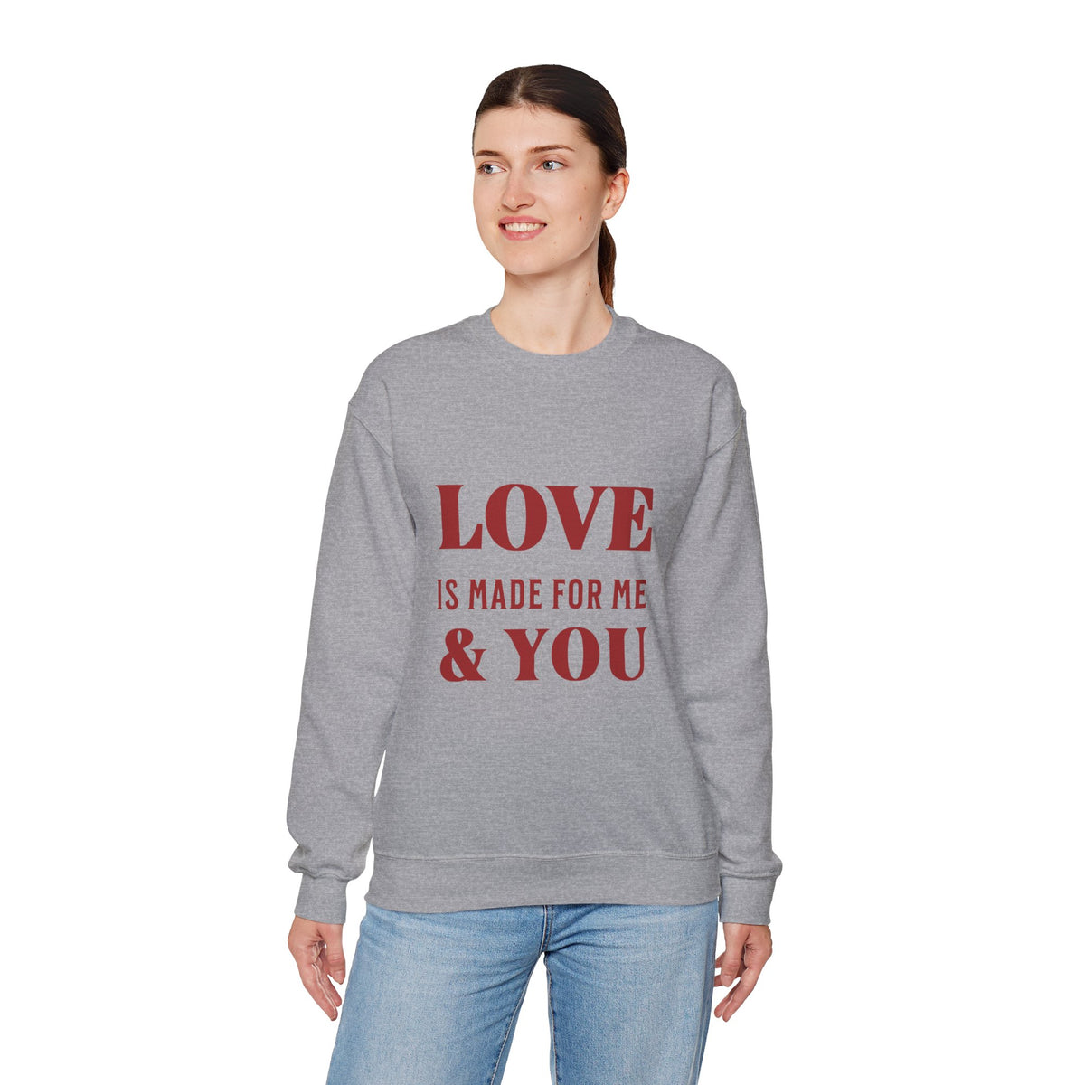 Valentine's Day Love Crewneck Sweatshirt