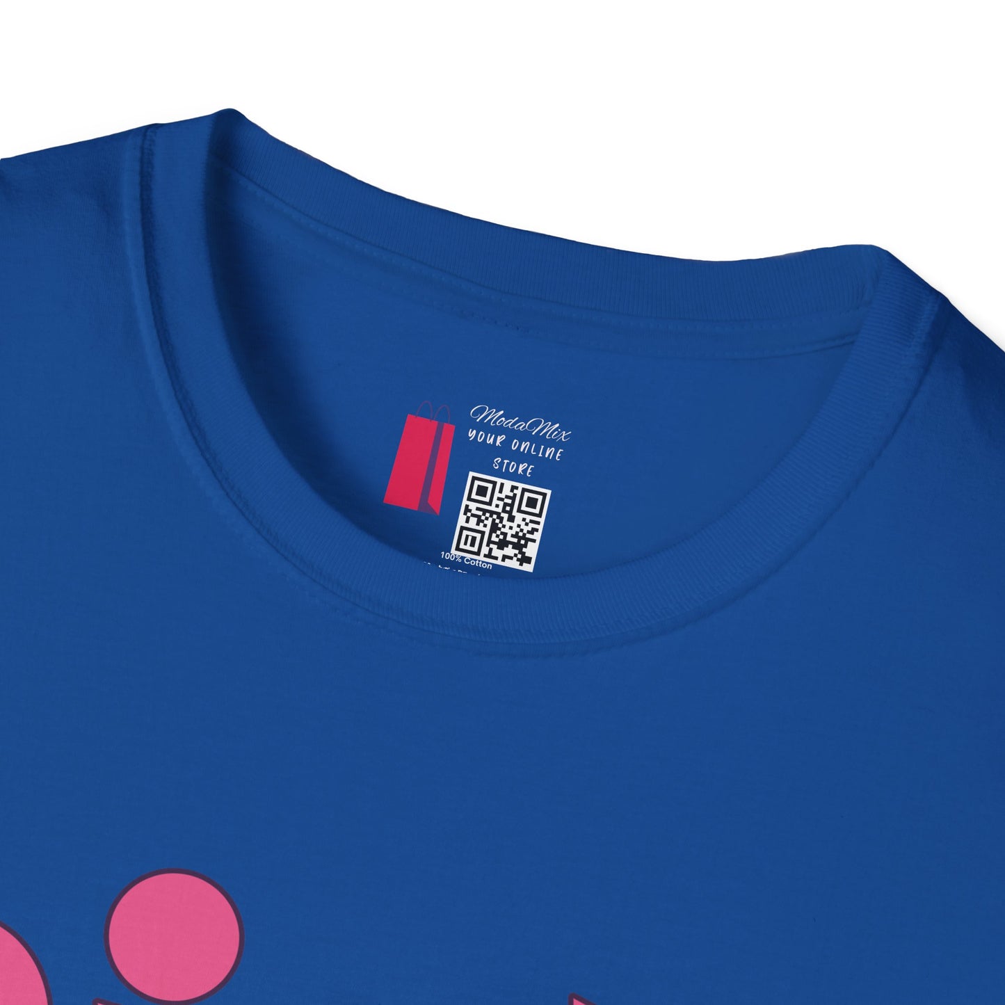 Girls Smiley T-Shirt — Retro Pink Graphic Tee