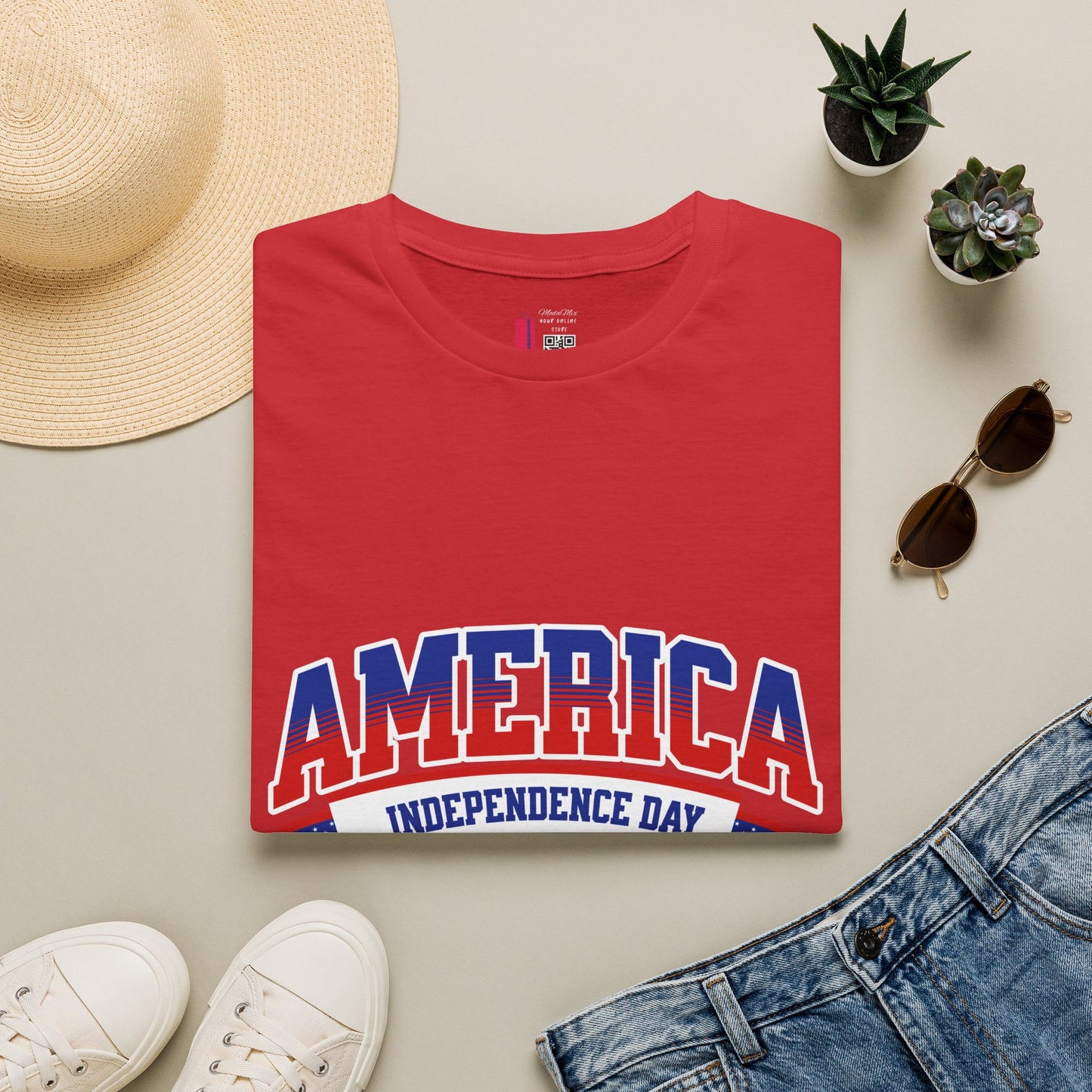 America Independence Day T-Shirt — Patriotic 4th of July Tee