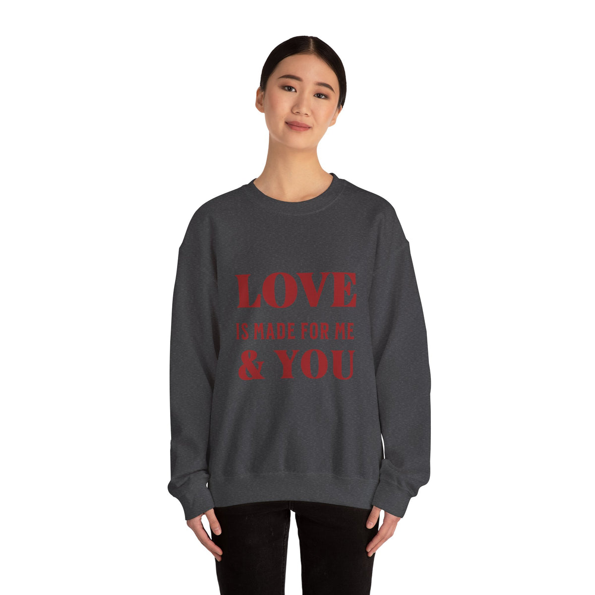 Valentine's Day Love Crewneck Sweatshirt