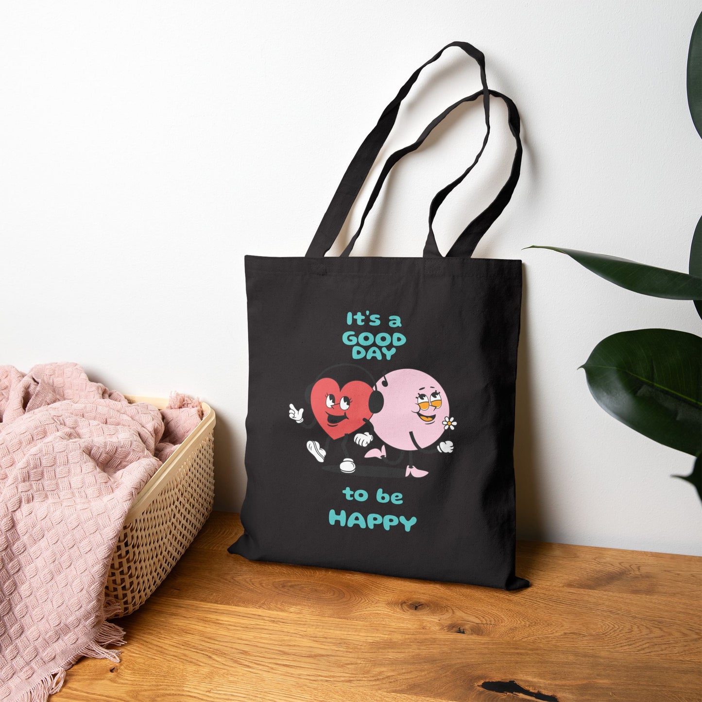 Cotton Canvas Tote Bag