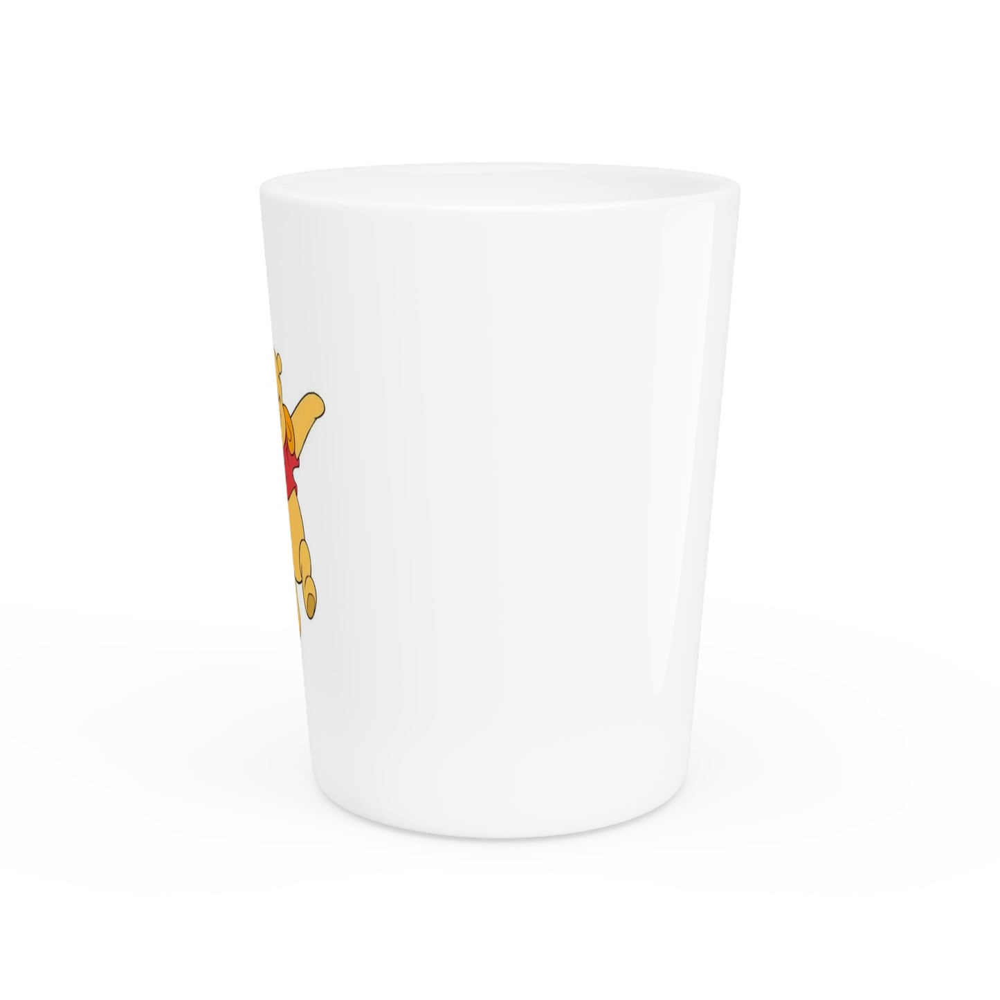 Whimsical Bear & Tiger Shot Glass — Cute Cartoon Friends Party Shot