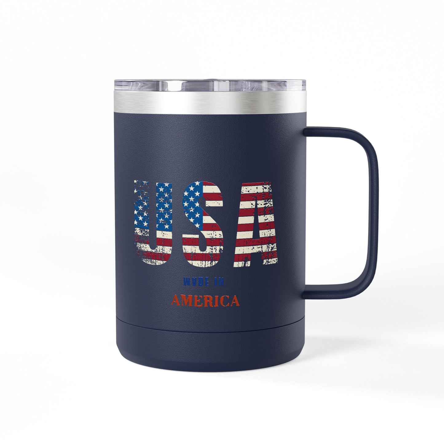 Coffee Mug Tumbler - 4th of July Celebration 15oz