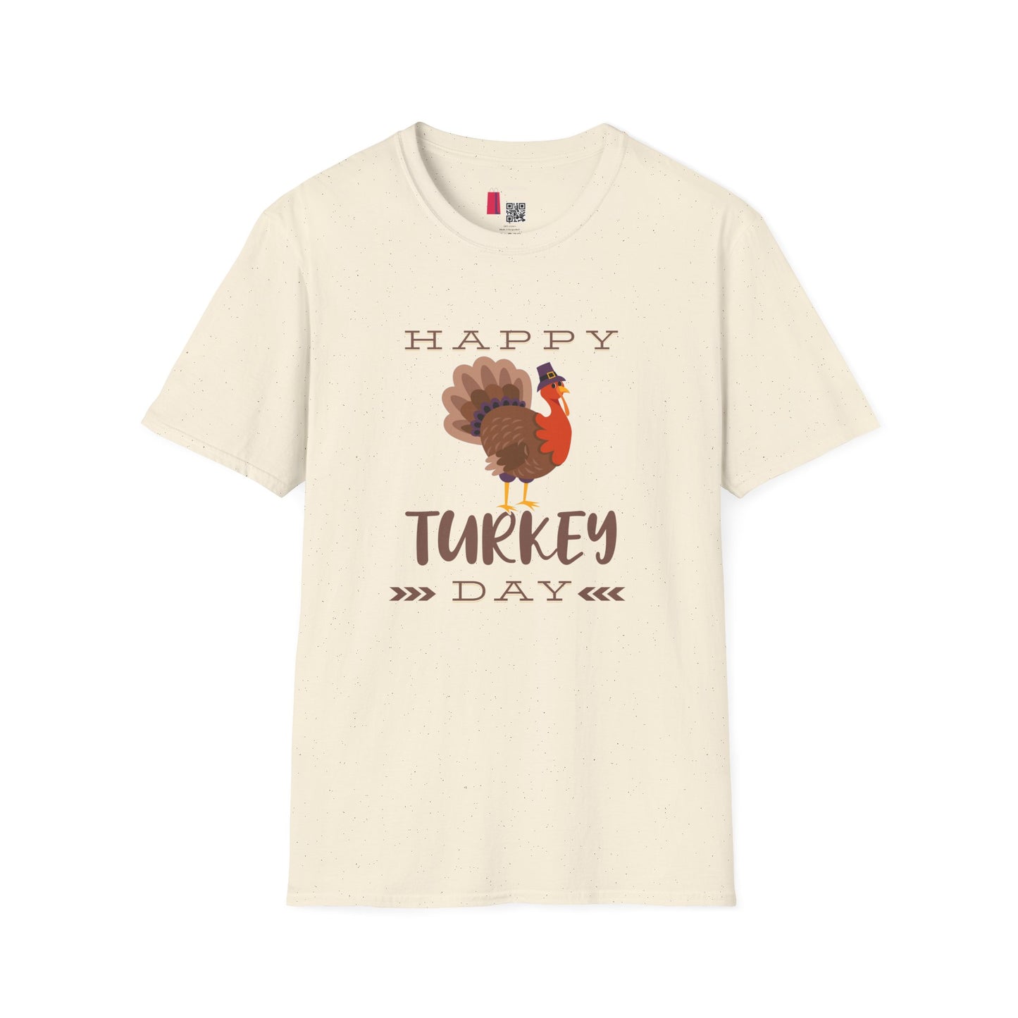 Thanksgiving Unisex Softstyle T-Shirt - Festive Fall Holiday Design