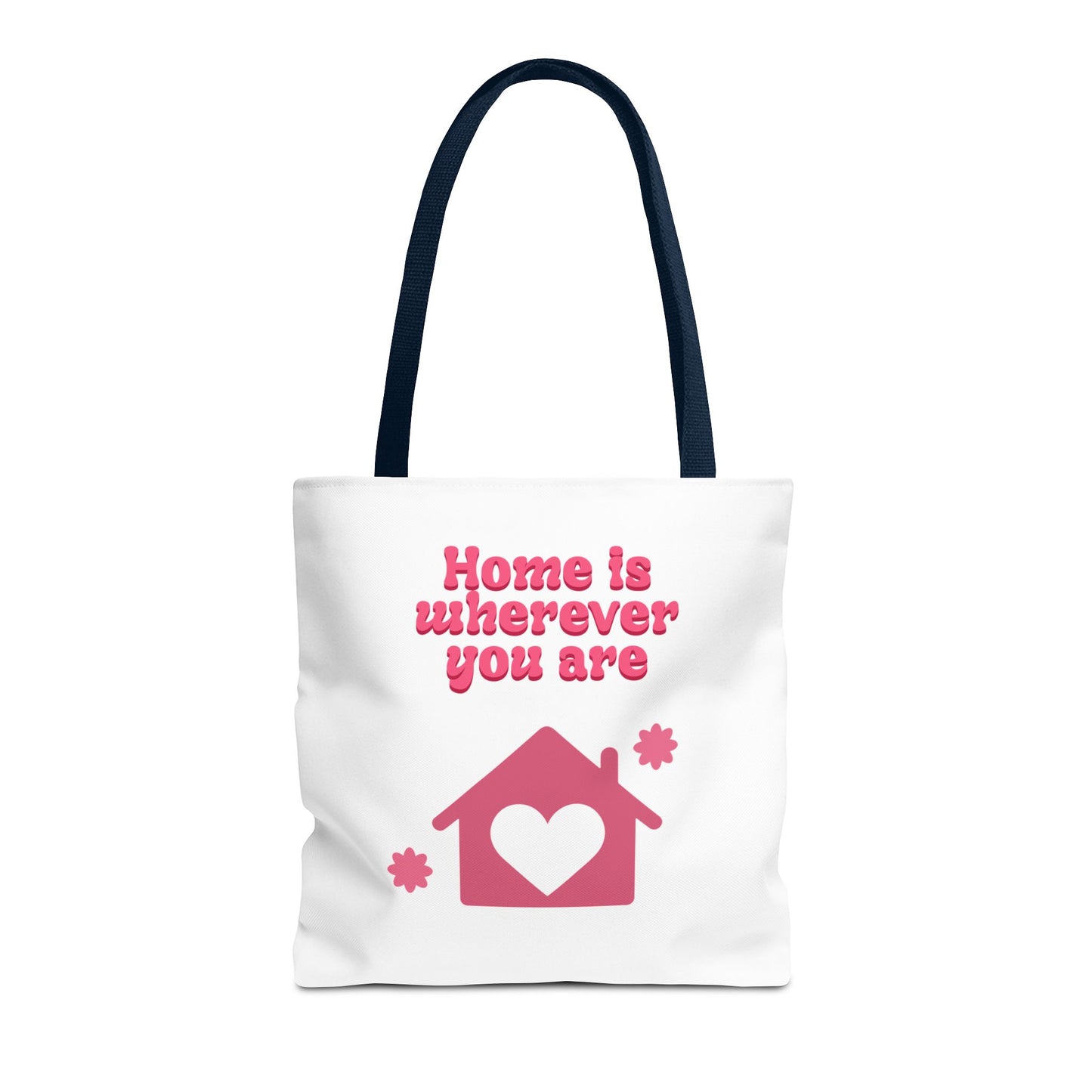 Valentine Love Tote Bag — Romantic Heart Print