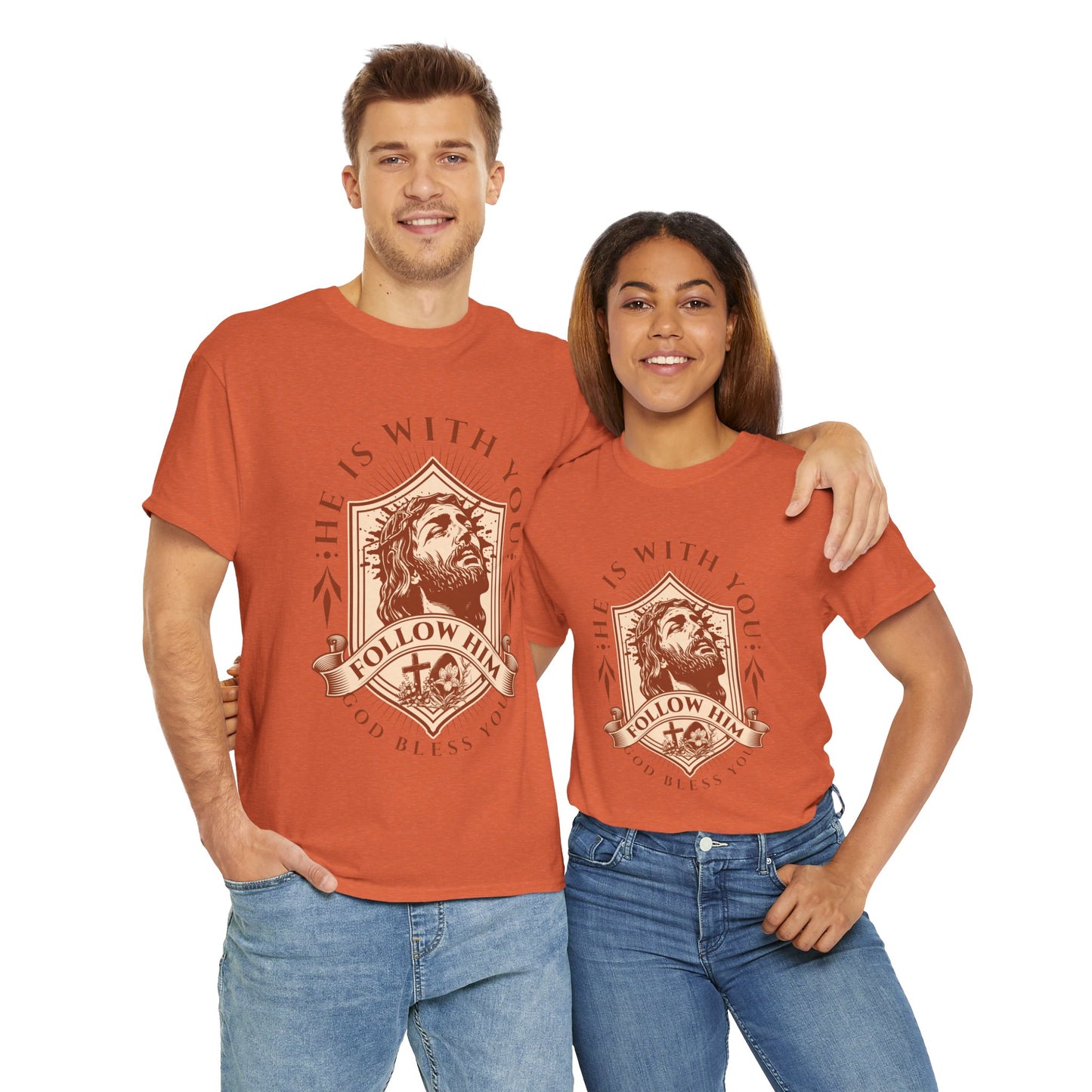 Jesus Unisex Heavy Cotton T-shirt