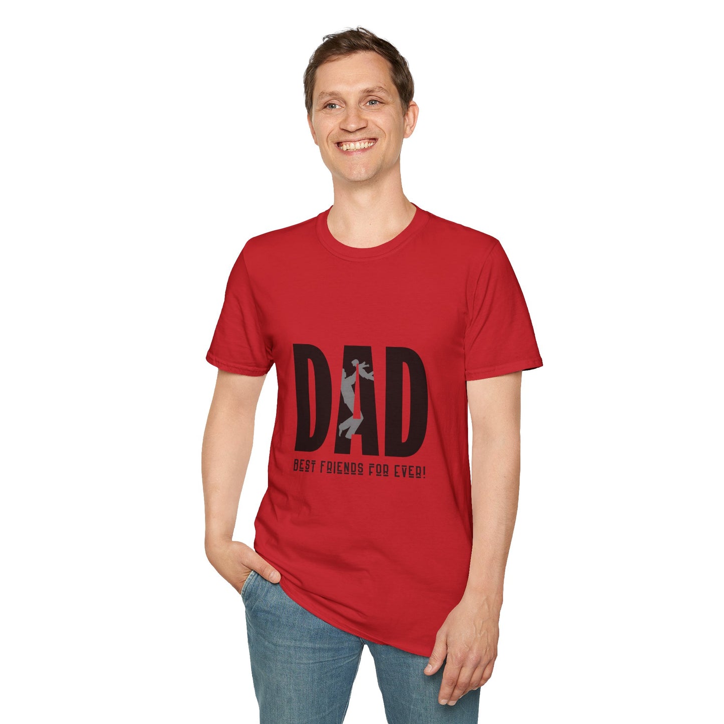 Dad Best Friend Tee — 'Best Friends For Ever' Graphic T-Shirt