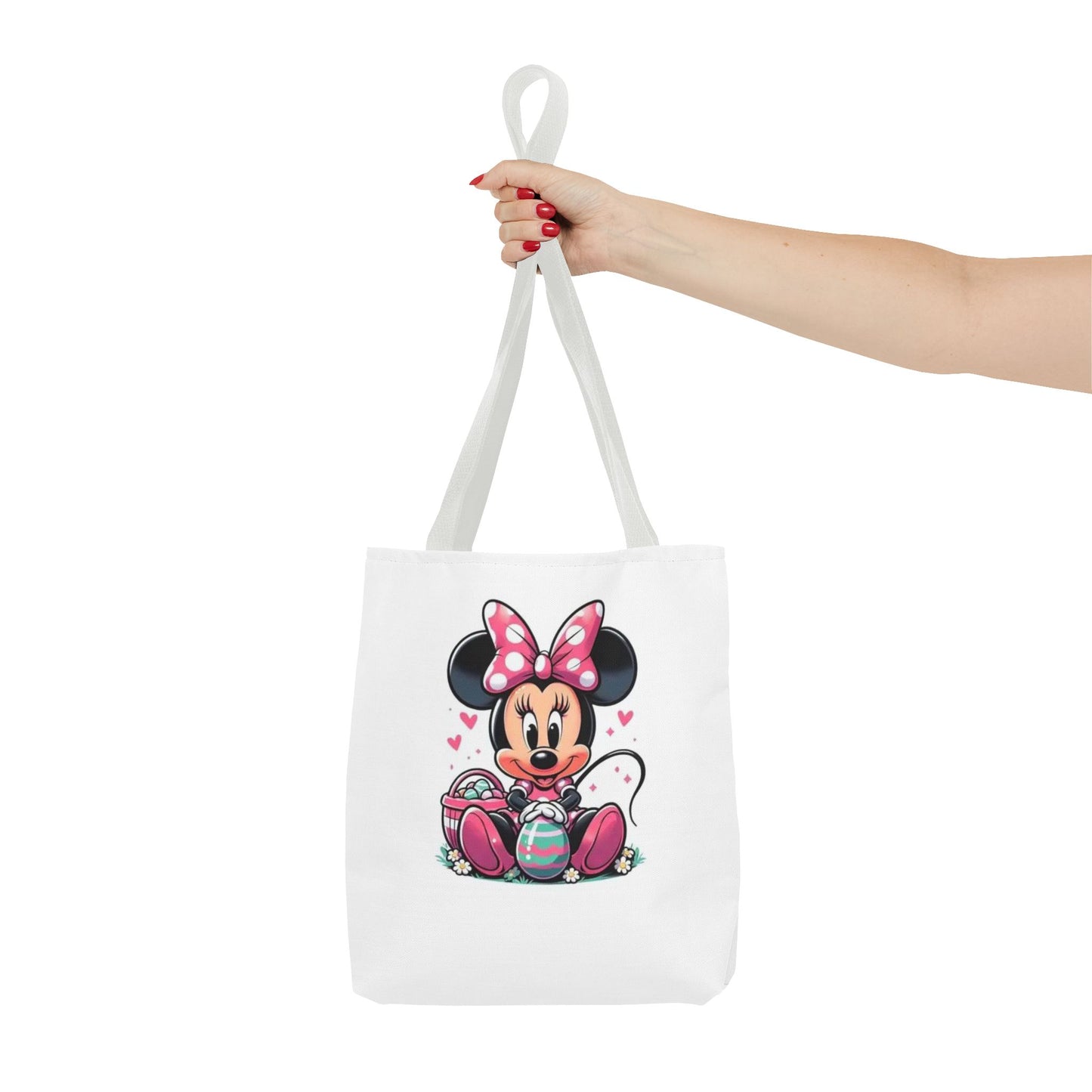Minnie Mouse Easter Tote Bag — Cute Pink Bunny-Ears Character Tote
