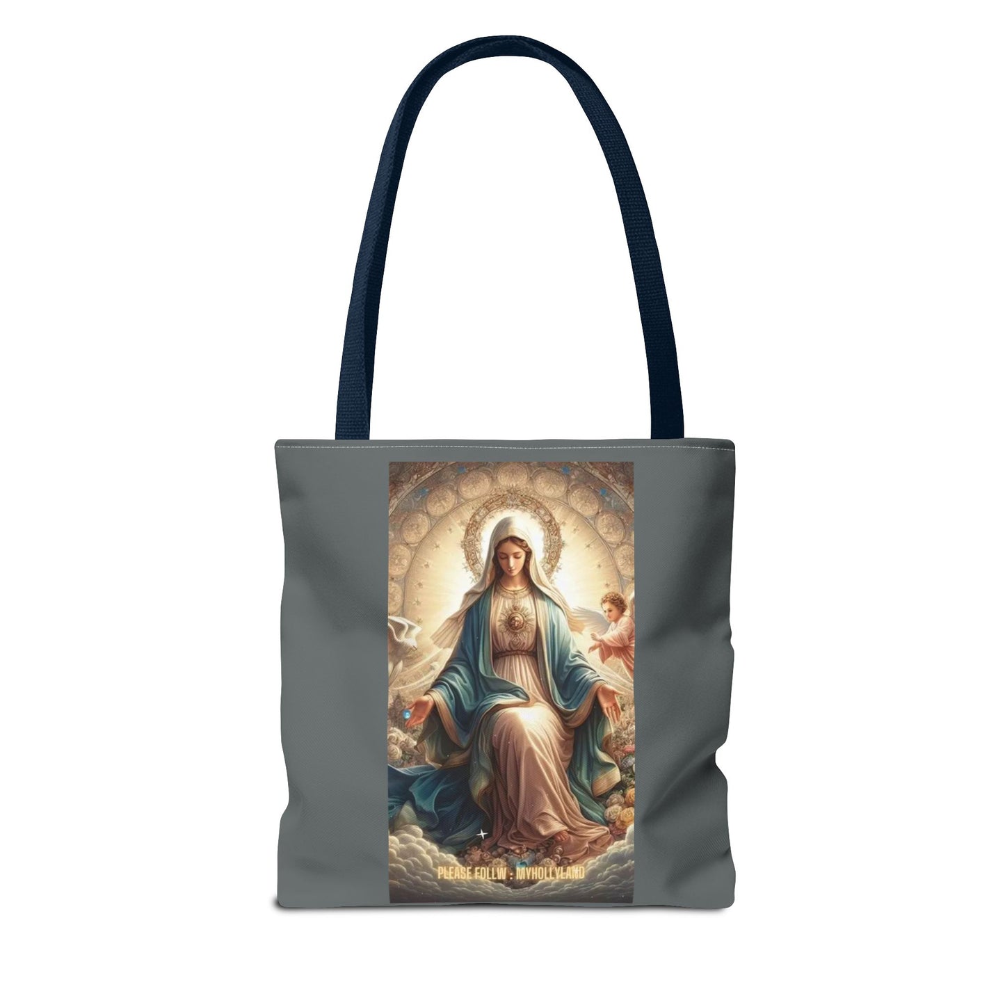 Mary Immaculate Tote Bag — Religious Virgin Mary Prayer Art Tote