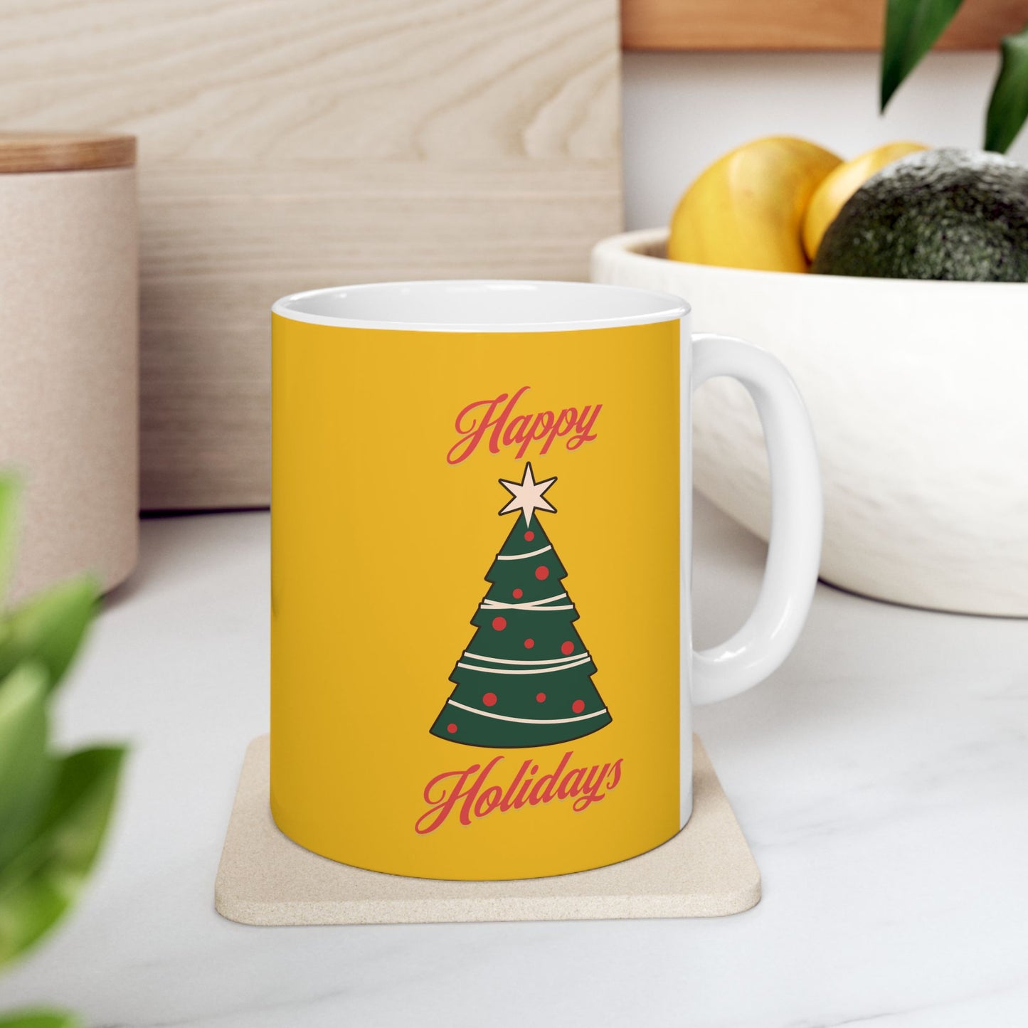 Christmas Ceramic Mug (11oz, 15oz) — Festive Holiday Cup