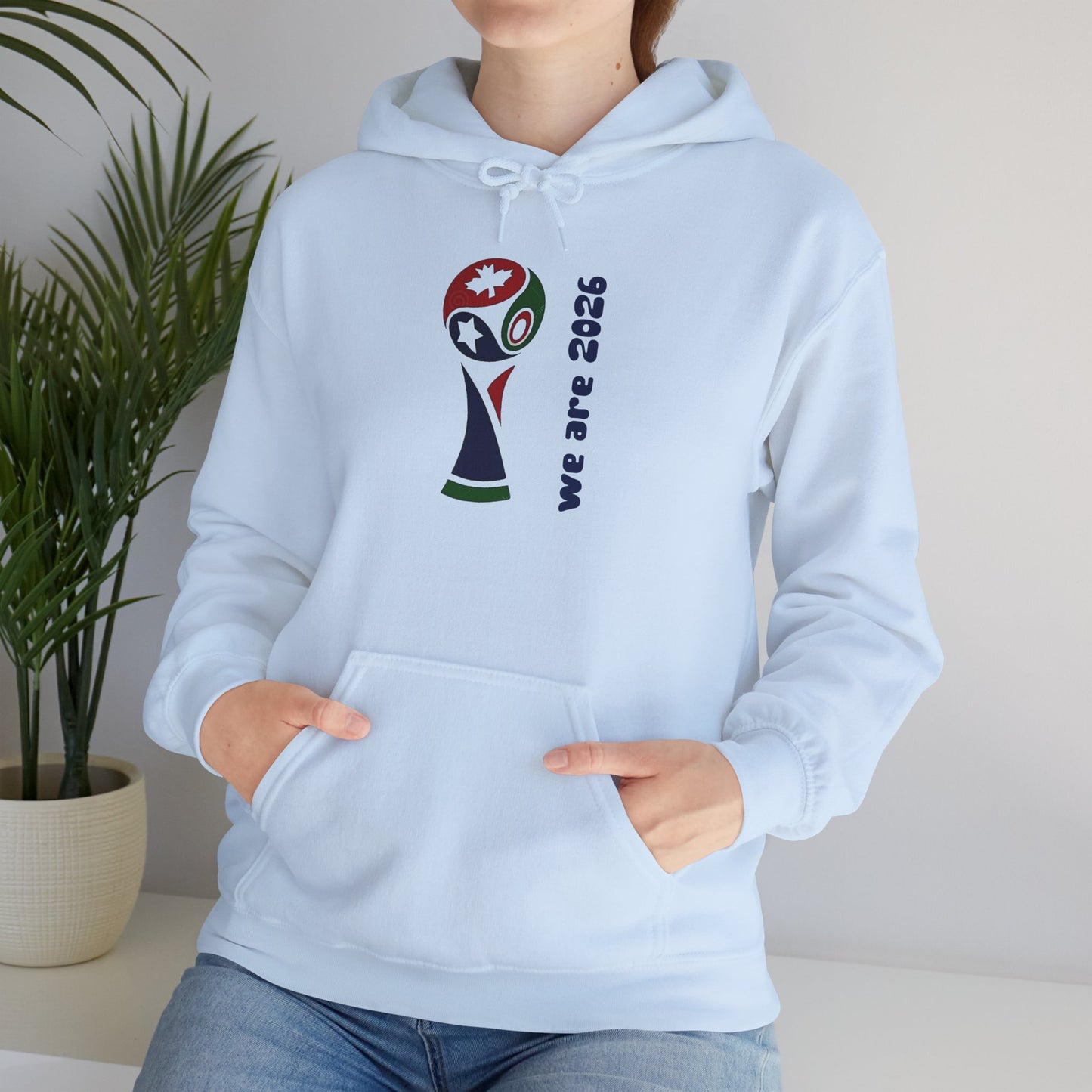 World Cup Trophy Hoodie – “we are 2026” Soccer Fan Sweatshirt
