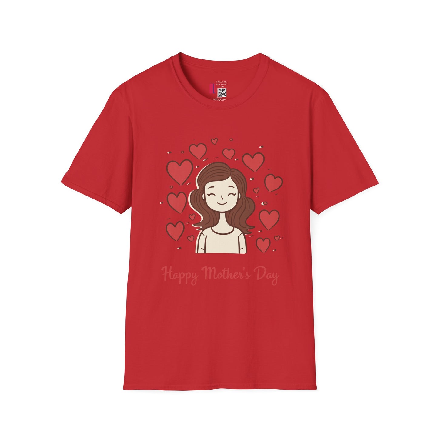 Mother’s Day Hearts T‑Shirt — Happy Mother’s Day Graphic Tee