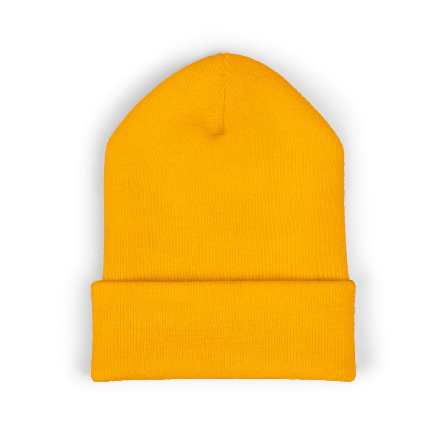 Embroidered 2026 World Cup Trophy Beanie — Soccer Fan Cuffed Knit Hat