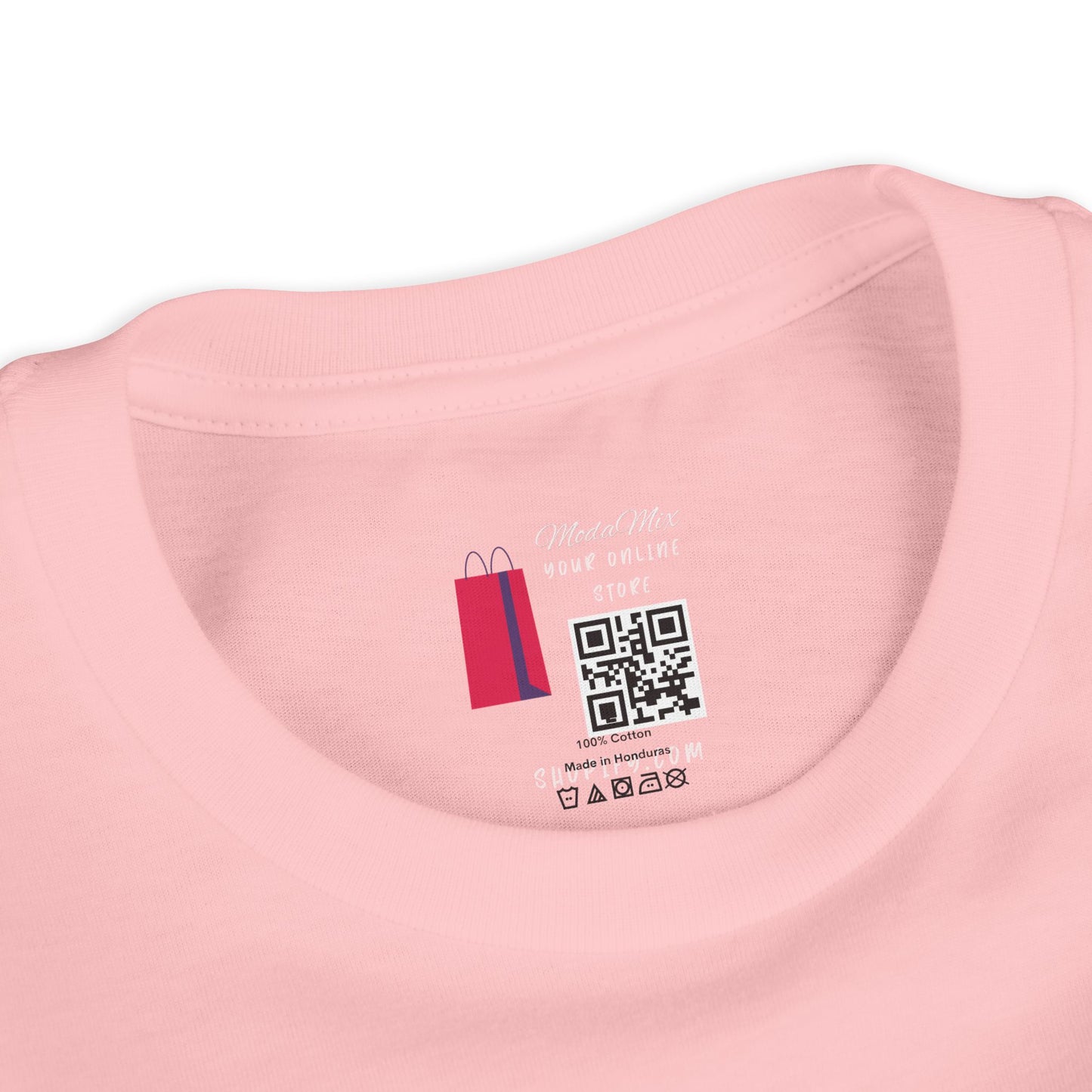 Youth Rainbow Tee — Cute Smiling Clouds & Rainbow Kids Shirt