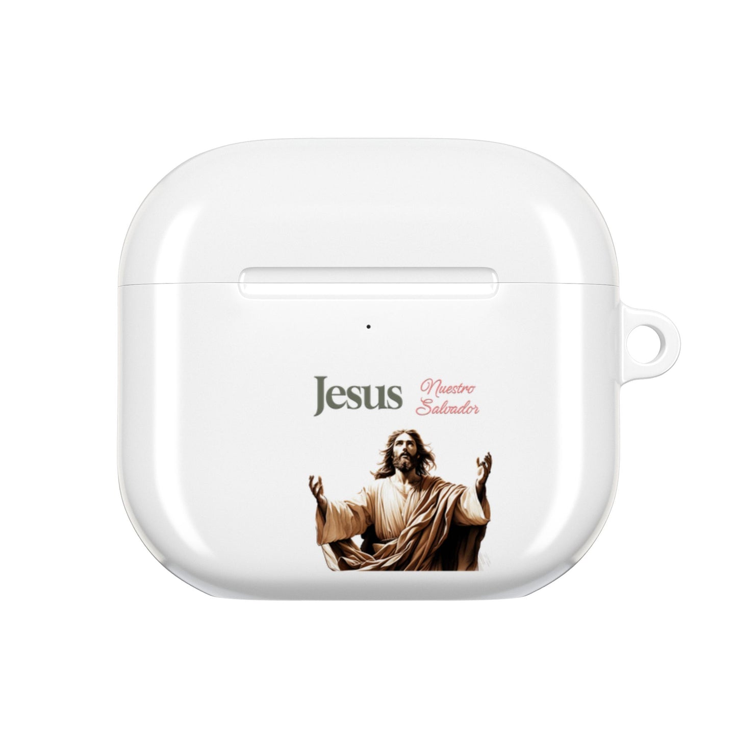 Faith Hope Love AirPod Case — Jesus Maria Christian Protective Cover