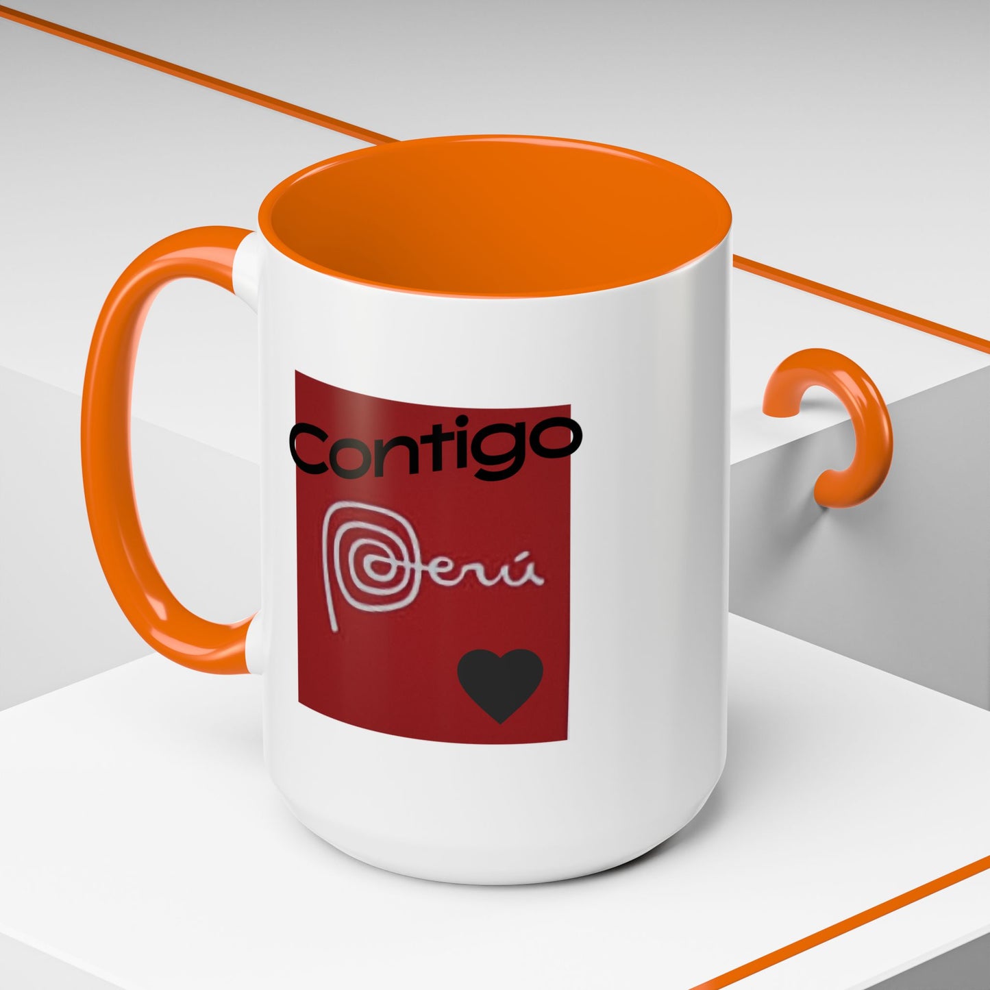 Coffee Mug - Peru Love Pasion Independence Day