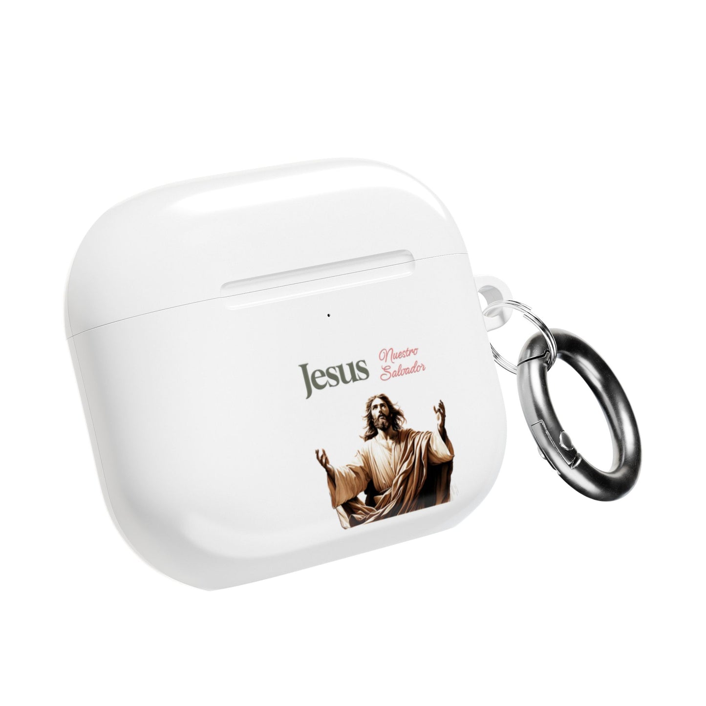 Faith Hope Love AirPod Case — Jesus Maria Christian Protective Cover