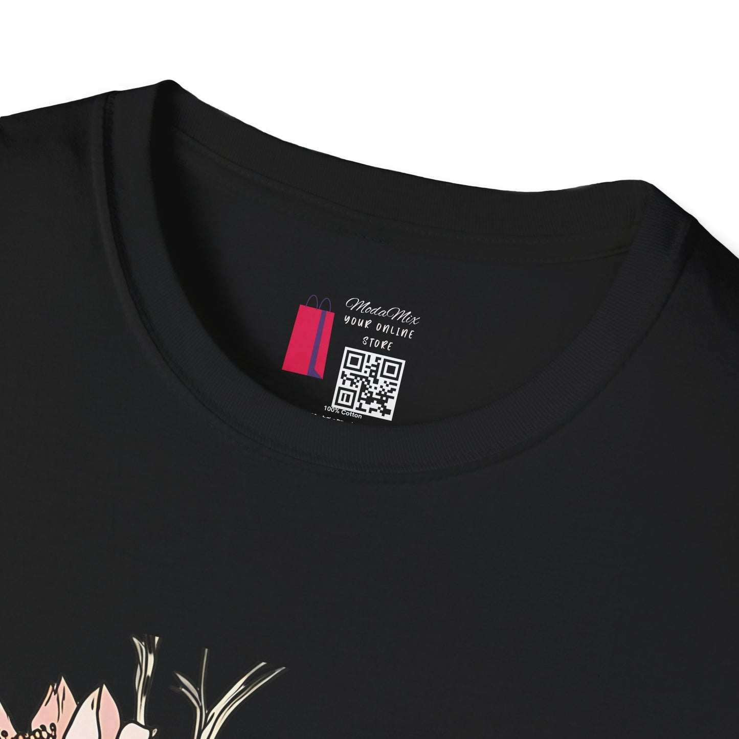 Floral Bouquet Tee - Vintage Peach Botanical T-Shirt