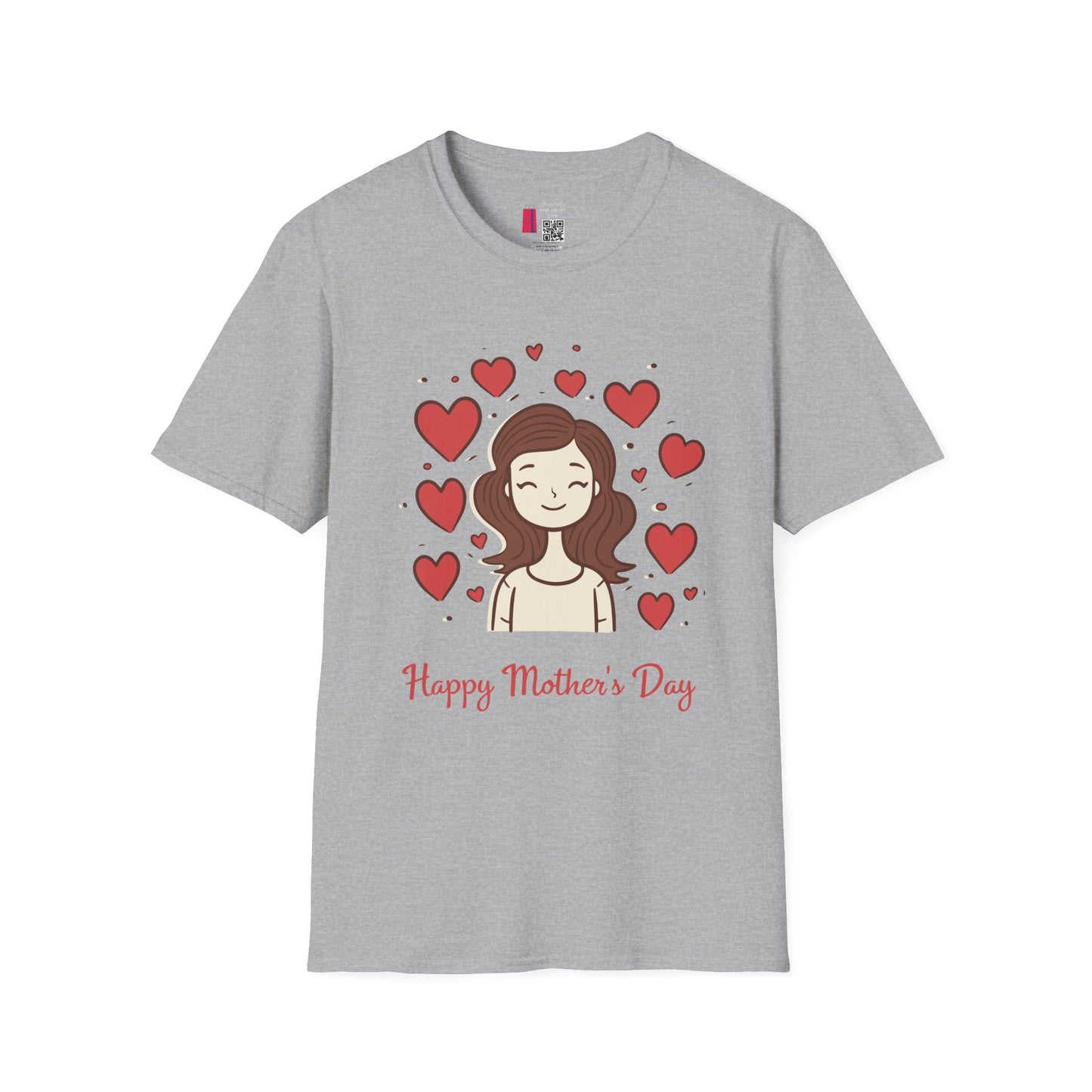 Mother’s Day Hearts T‑Shirt — Happy Mother’s Day Graphic Tee
