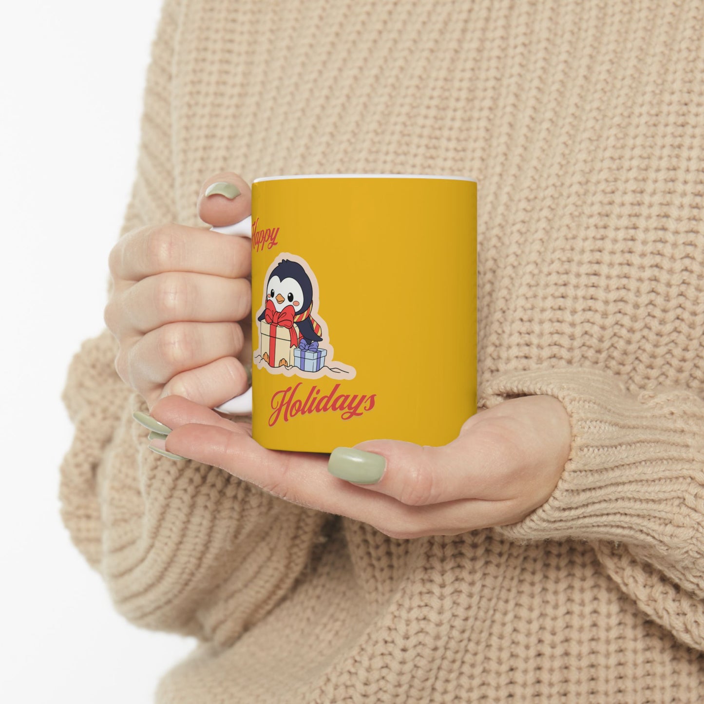 Christmas Ceramic Mug (11oz, 15oz) — Festive Holiday Cup