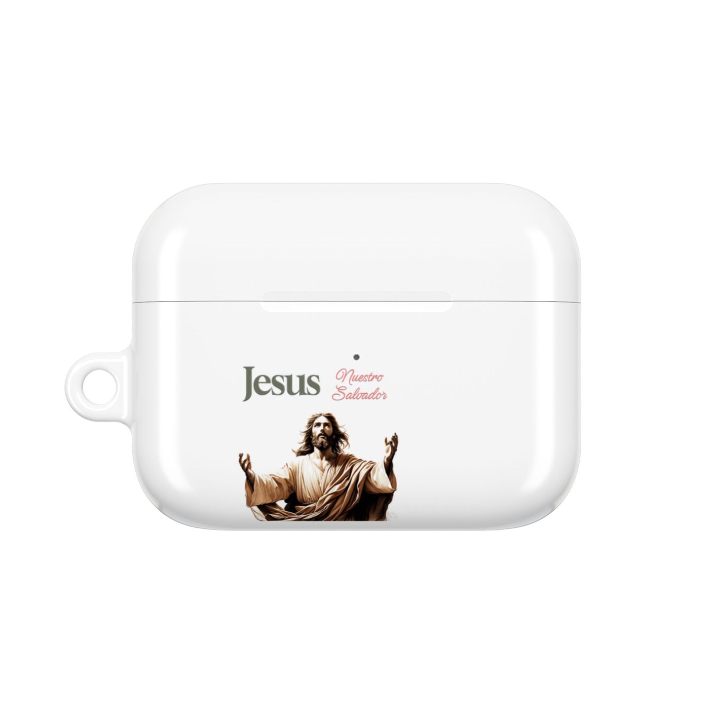 Faith Hope Love AirPod Case — Jesus Maria Christian Protective Cover