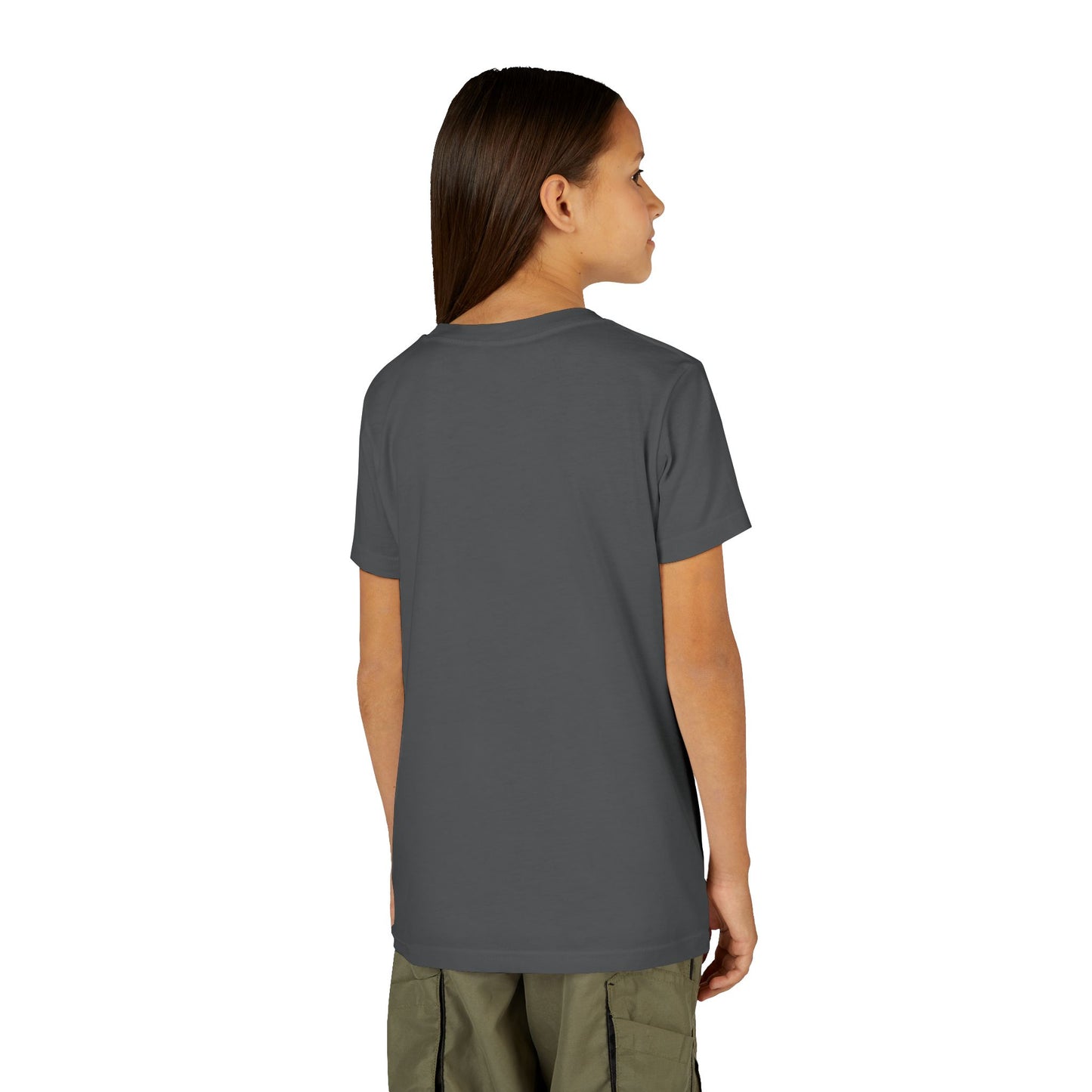 Youth Rainbow Tee — Cute Smiling Clouds & Rainbow Kids Shirt