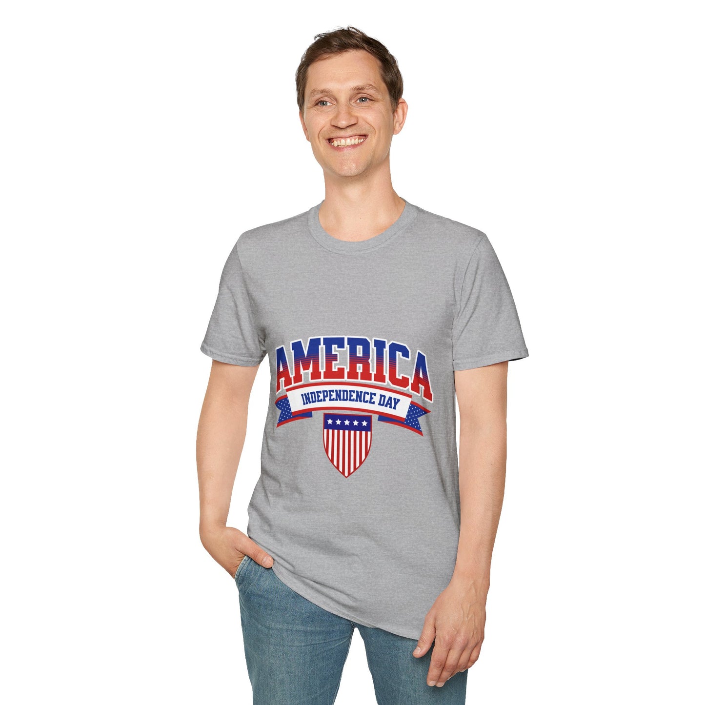 America Independence Day T-Shirt — Patriotic 4th of July Tee