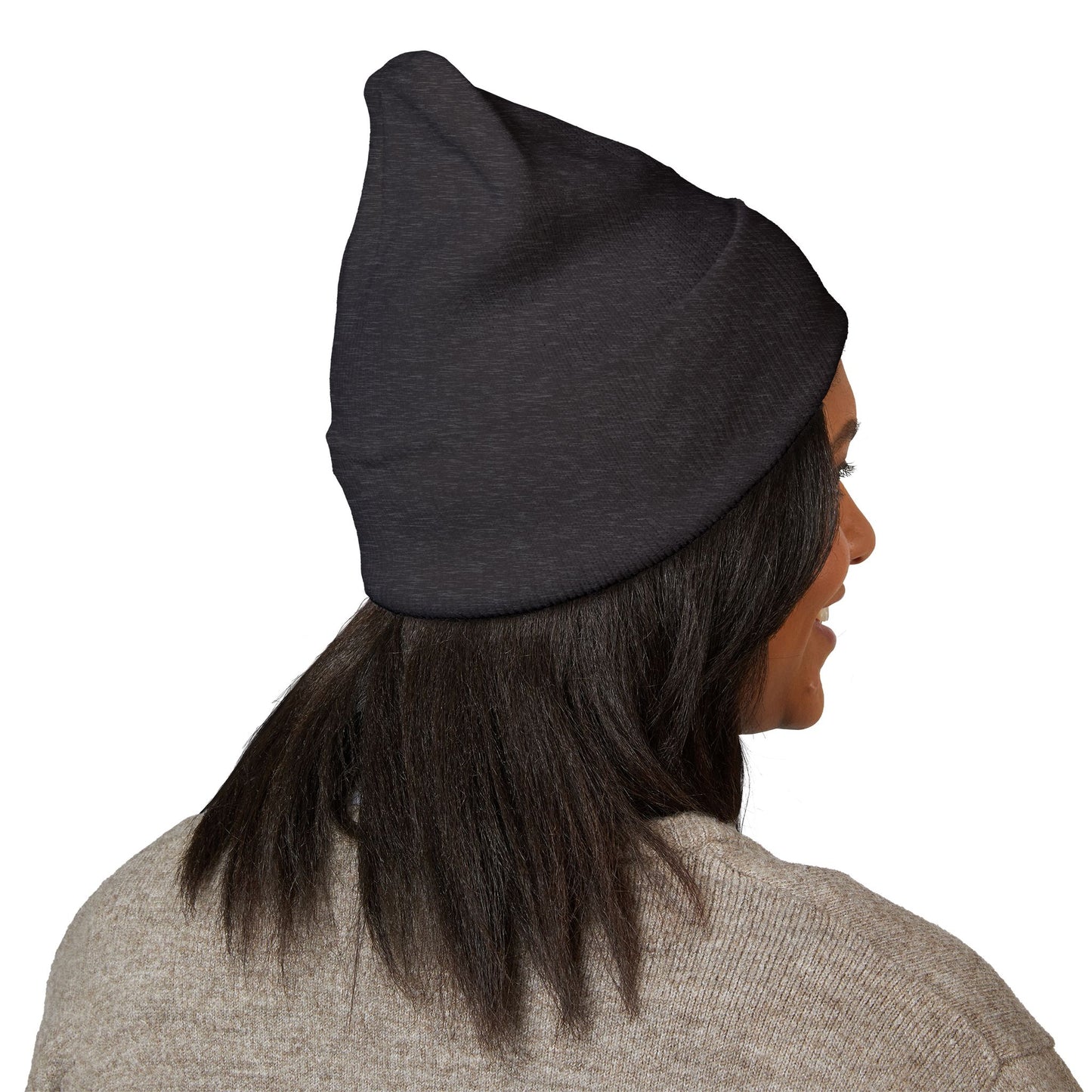 Embroidered 2026 World Cup Trophy Beanie — Soccer Fan Cuffed Knit Hat