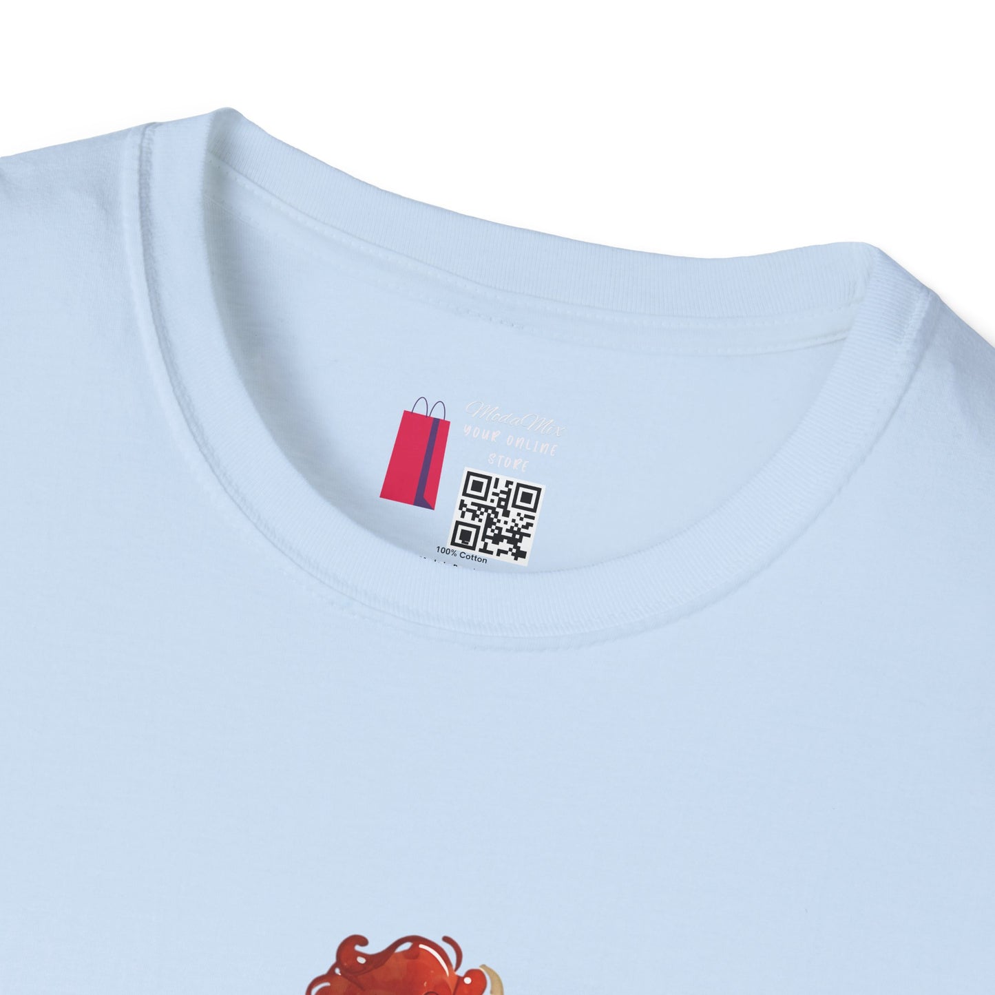 Dad and Son Cartoon Portrait T-Shirt — Cute Father’s Day Gift