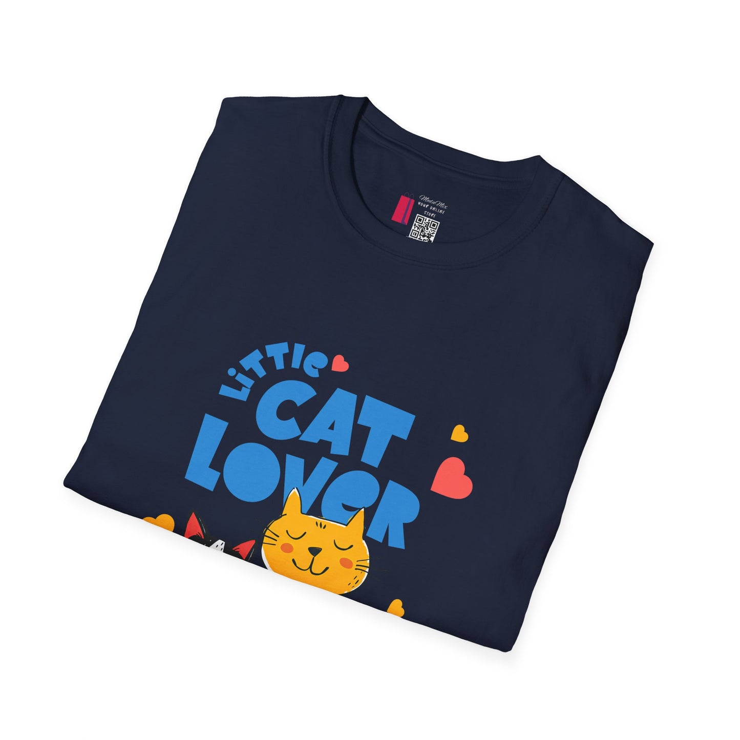 Little Cat Lover T-Shirt — Cute Graphic Tee for Kids & Cat Parents