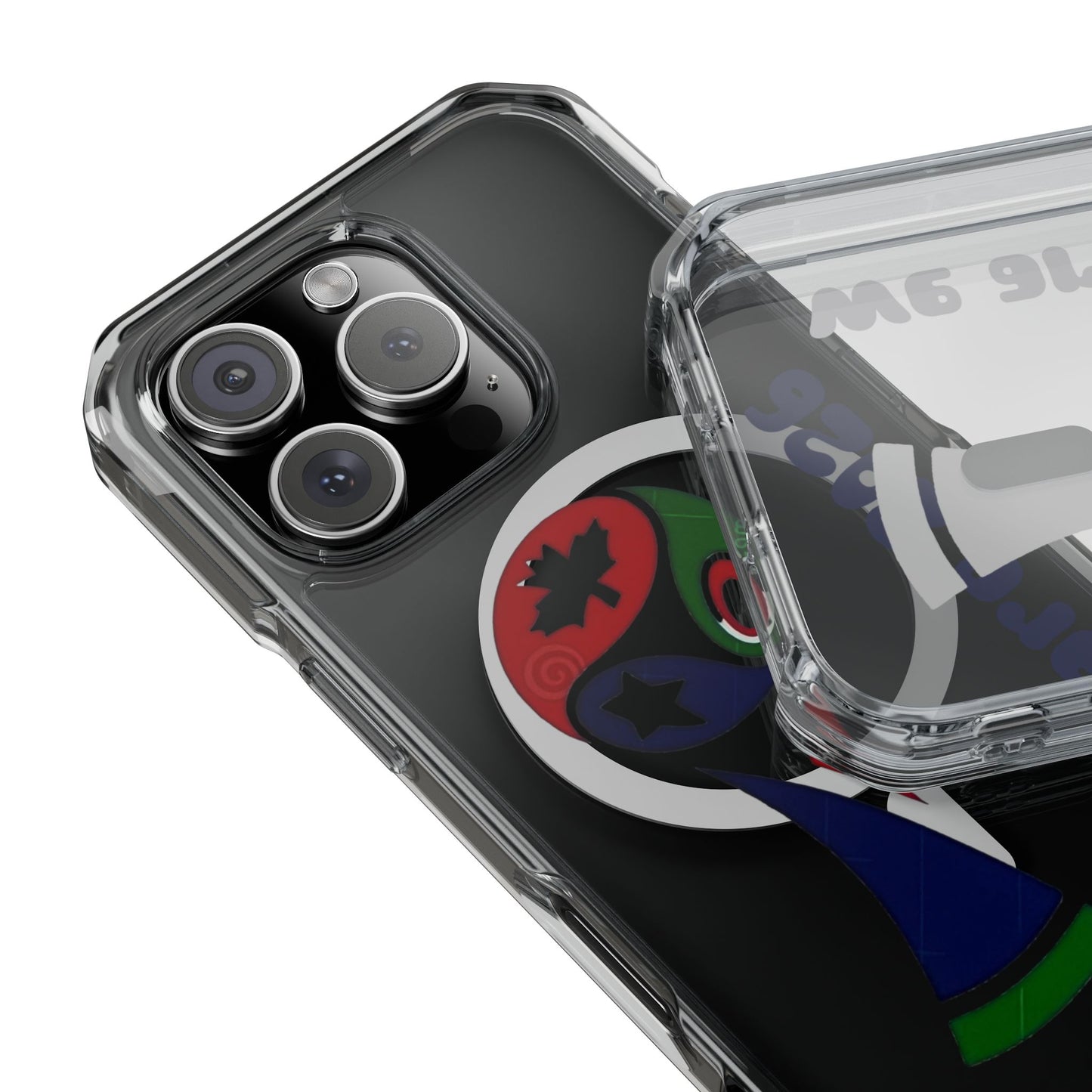 2026 World Cup Clear Magnetic Phone Case — "We Are 2026" Abstract Globe Design