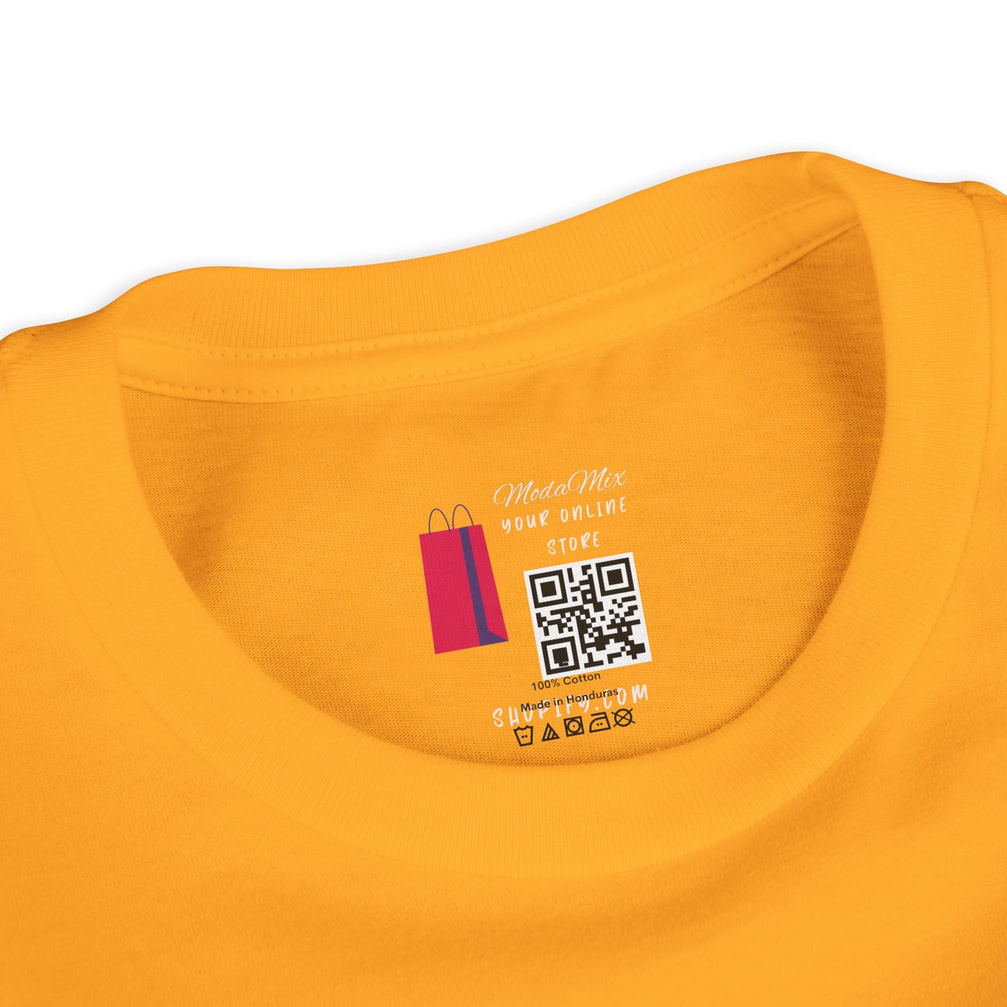 Youth Rainbow Tee — Cute Smiling Clouds & Rainbow Kids Shirt
