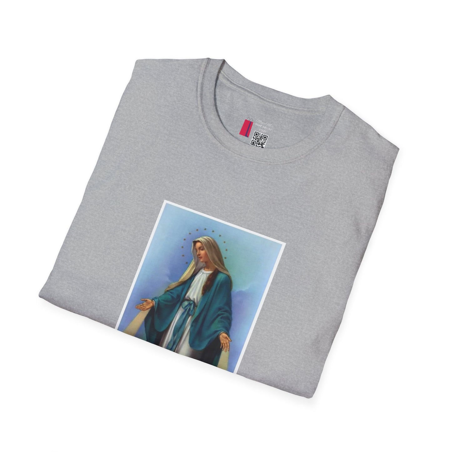 Virgin Mary Devotional T-Shirt – Religious Catholic Prayer Tee