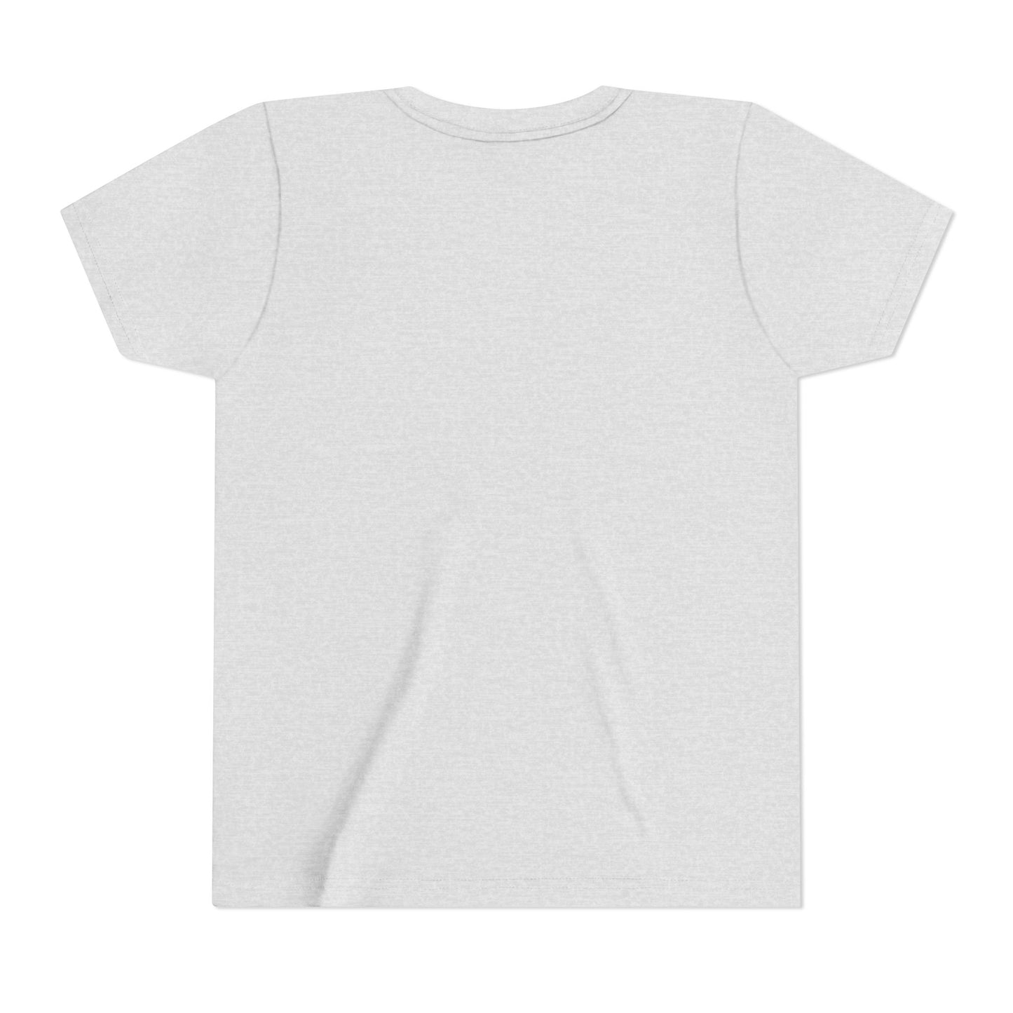 Youth Rainbow Tee — Cute Smiling Clouds & Rainbow Kids Shirt