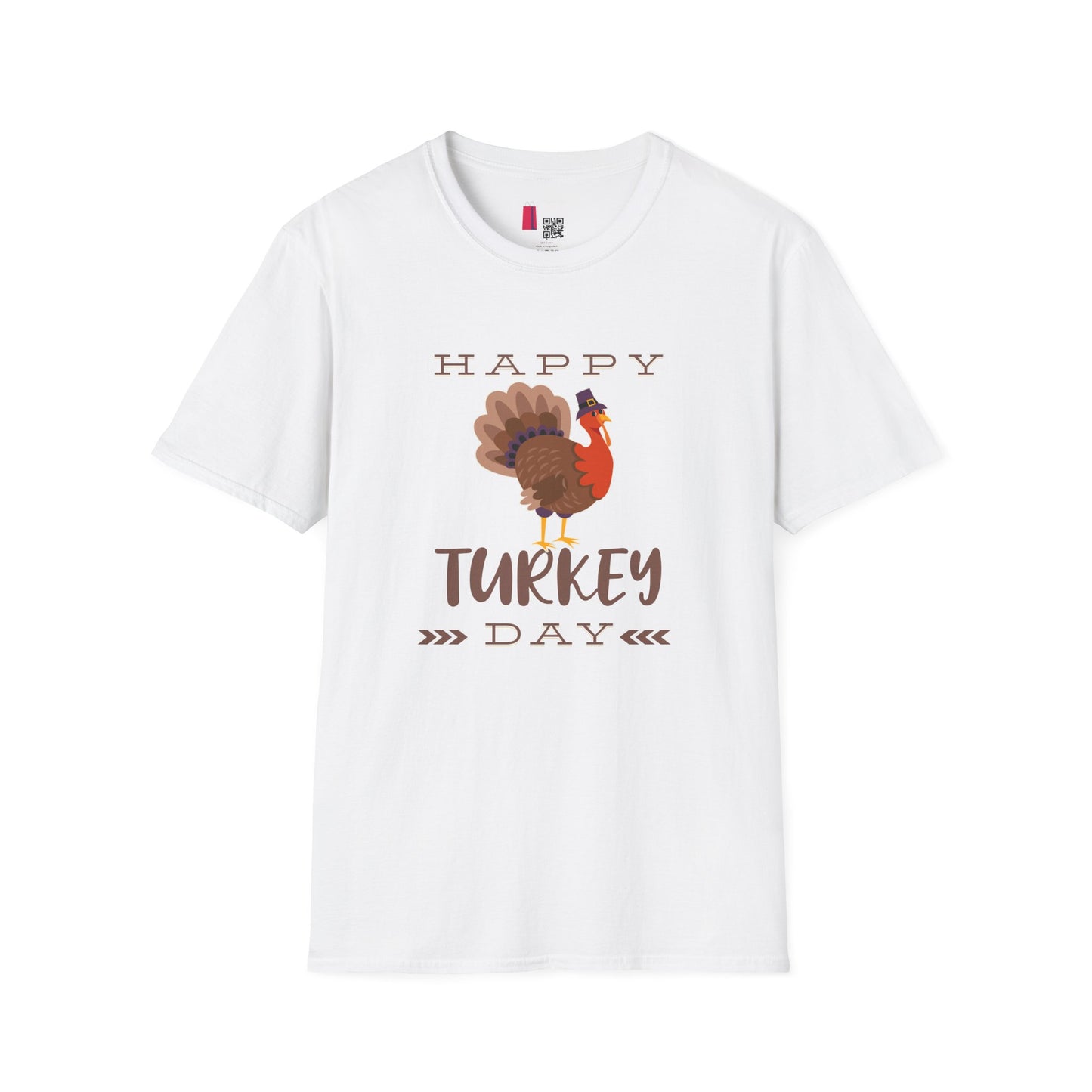 Thanksgiving Unisex Softstyle T-Shirt - Festive Fall Holiday Design