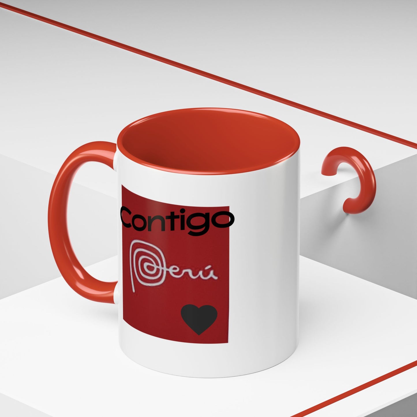 Coffee Mug - Peru Love Pasion Independence Day