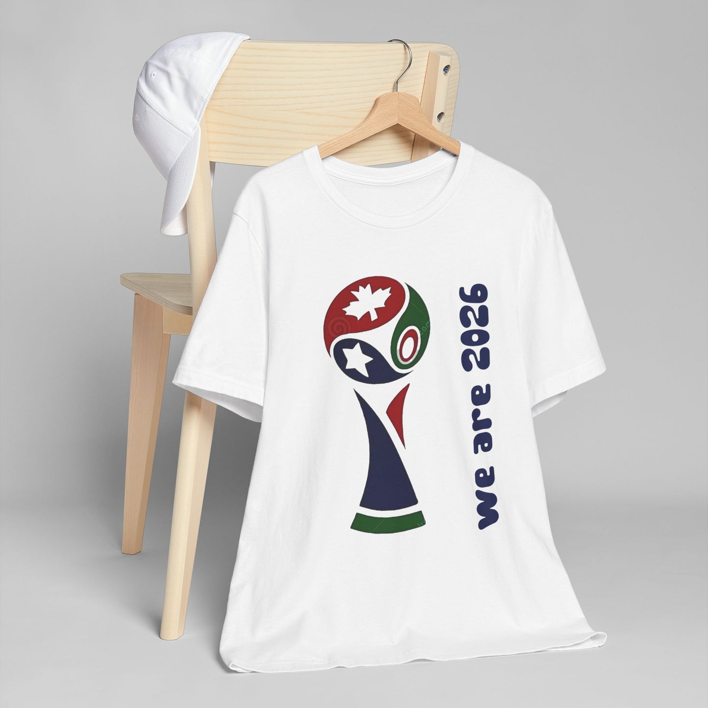 2026 World Cup Trophy T-Shirt — "We Are 2026" Soccer Fan Tee