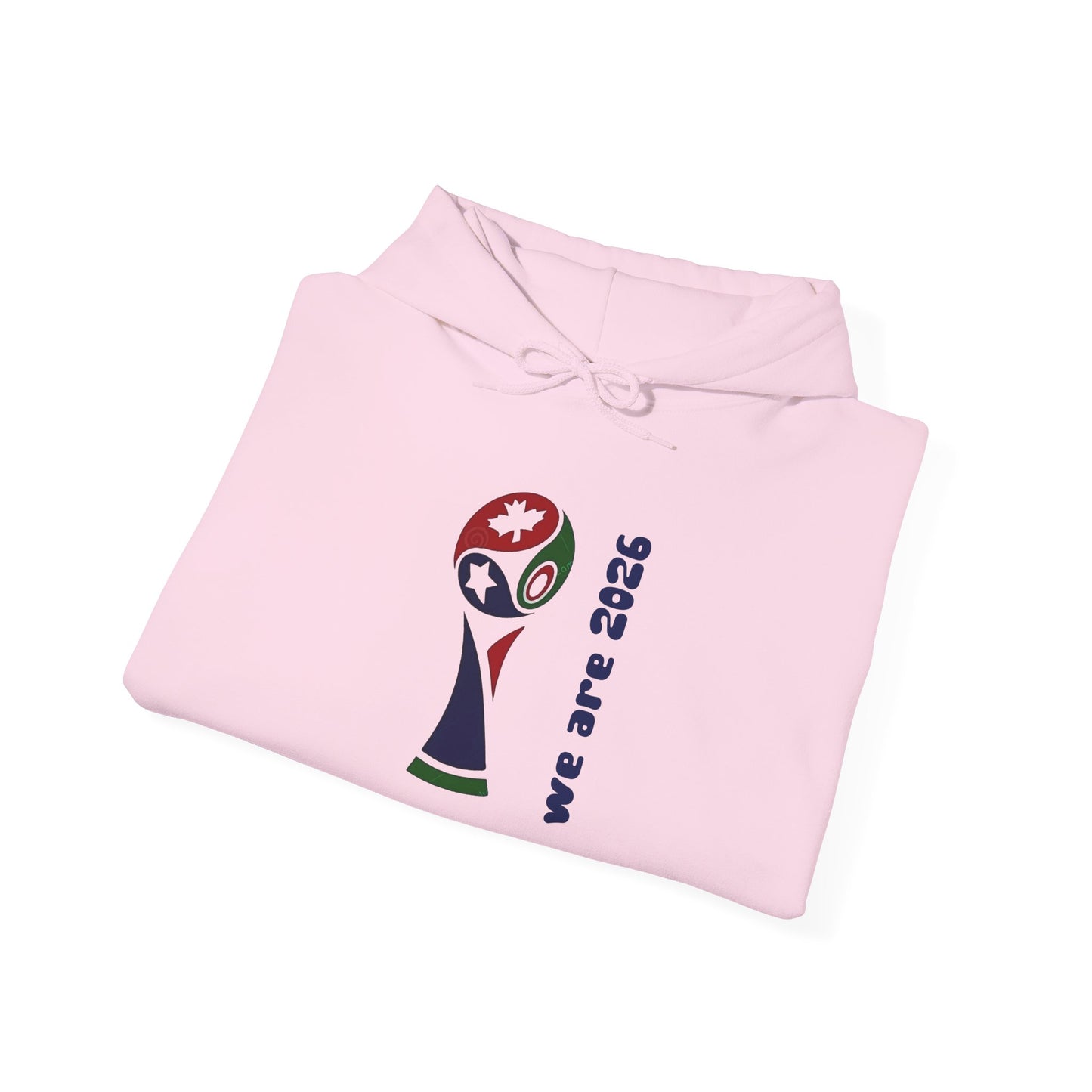 World Cup Trophy Hoodie – “we are 2026” Soccer Fan Sweatshirt