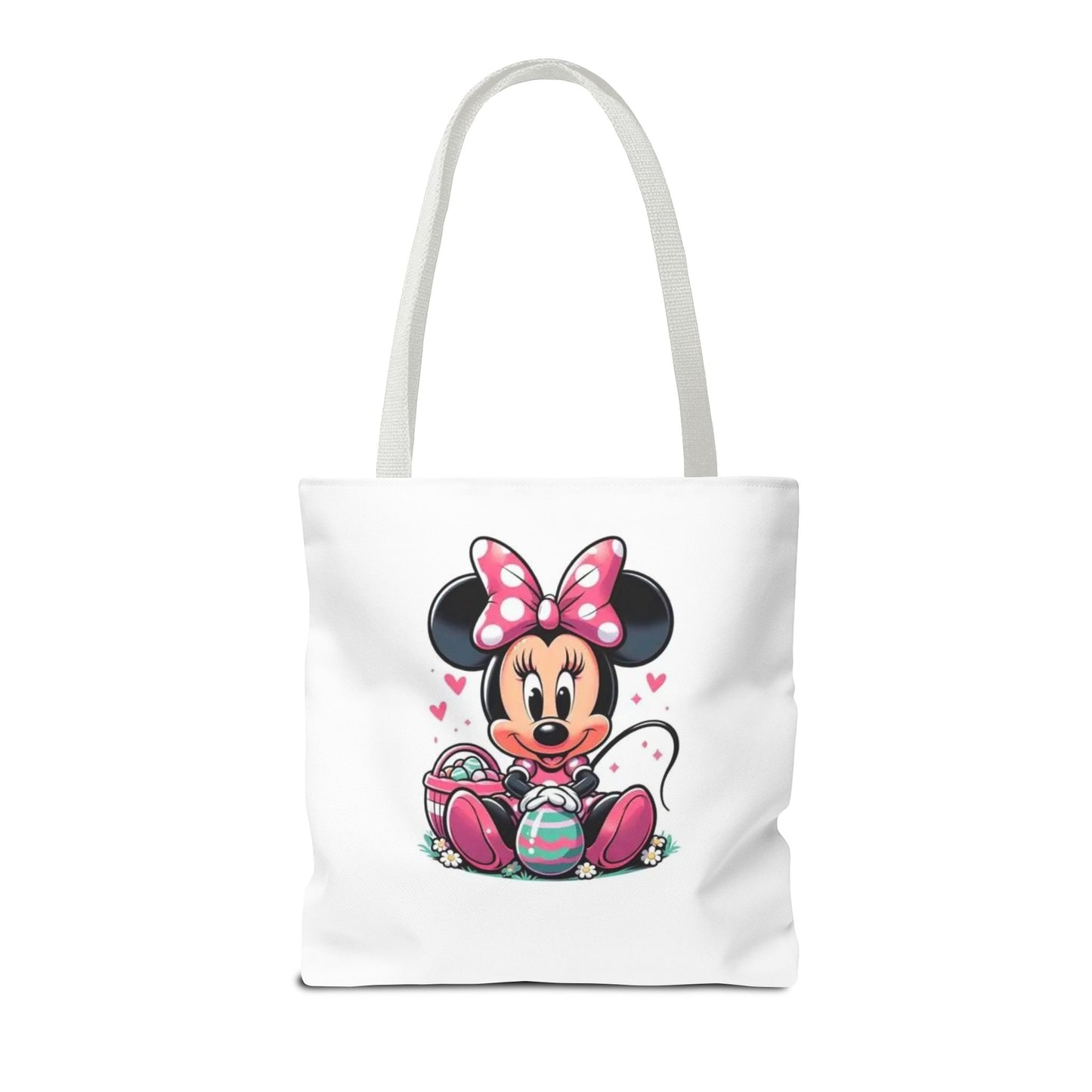Minnie Mouse Easter Tote Bag — Cute Pink Bunny-Ears Character Tote